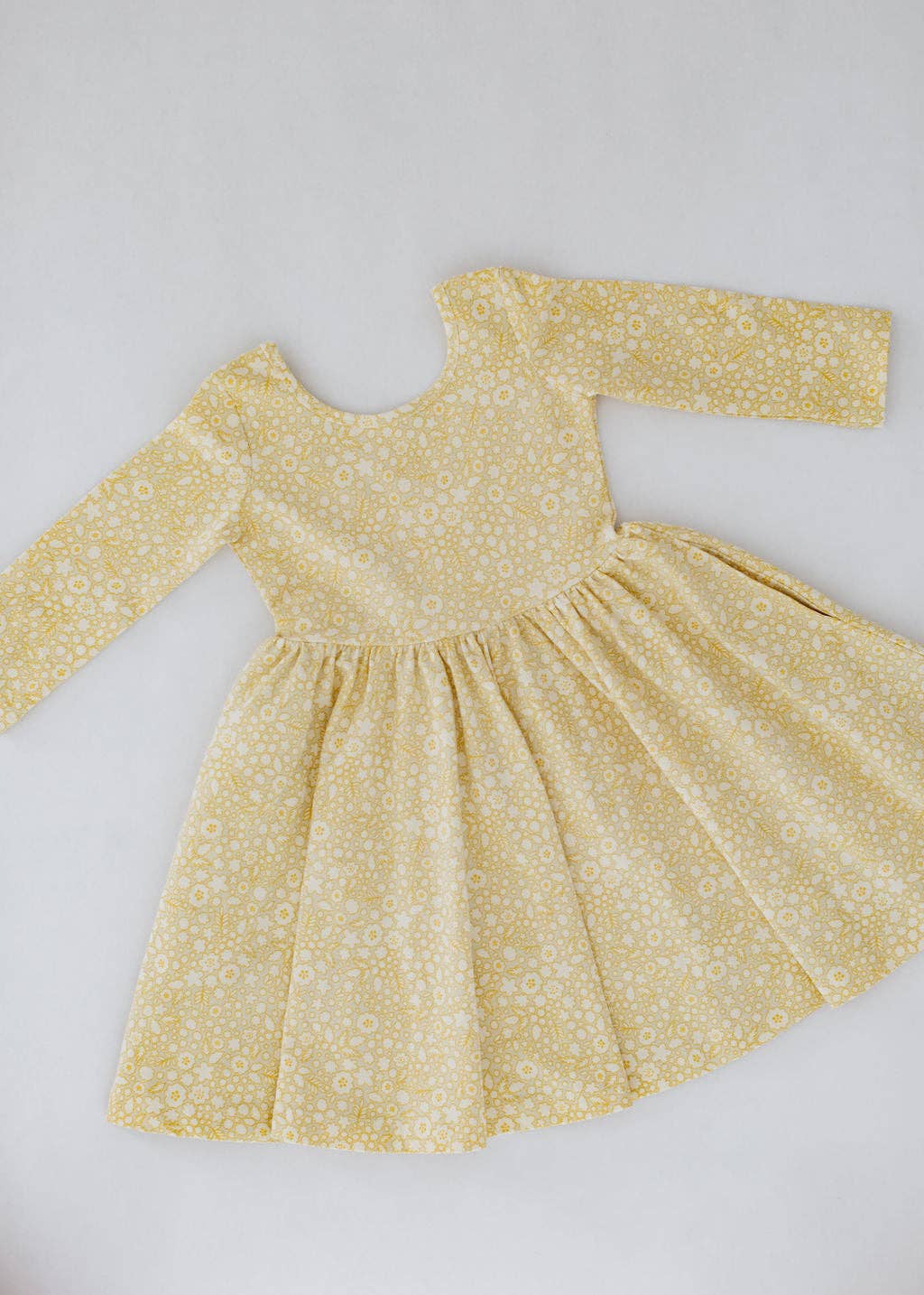 Twirl Dress in Buttercup