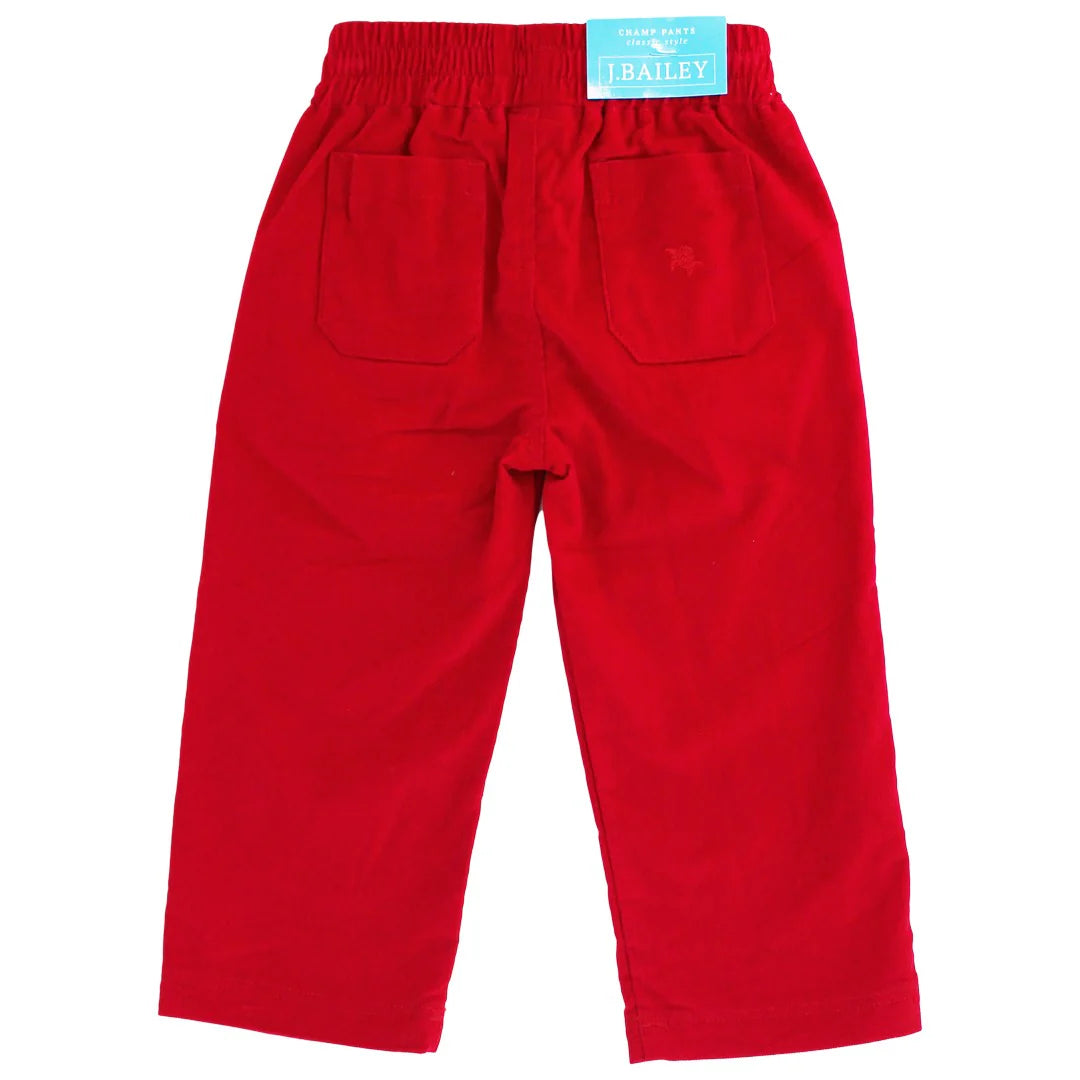 Charlie Pull On Red Cords