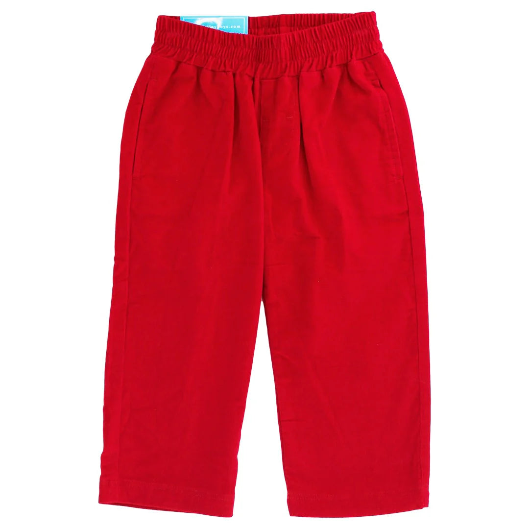 Charlie Pull On Red Cords