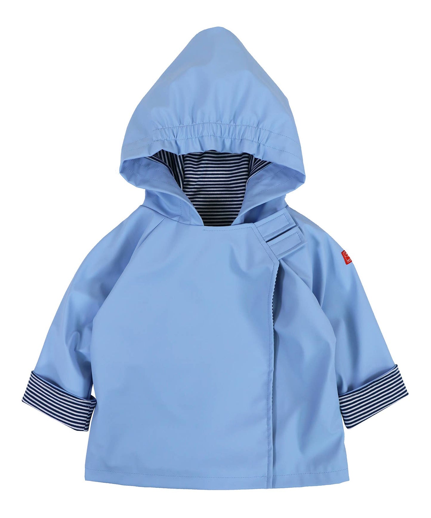 Angel Blue Favorite Wrap Hooded Rain Jacket