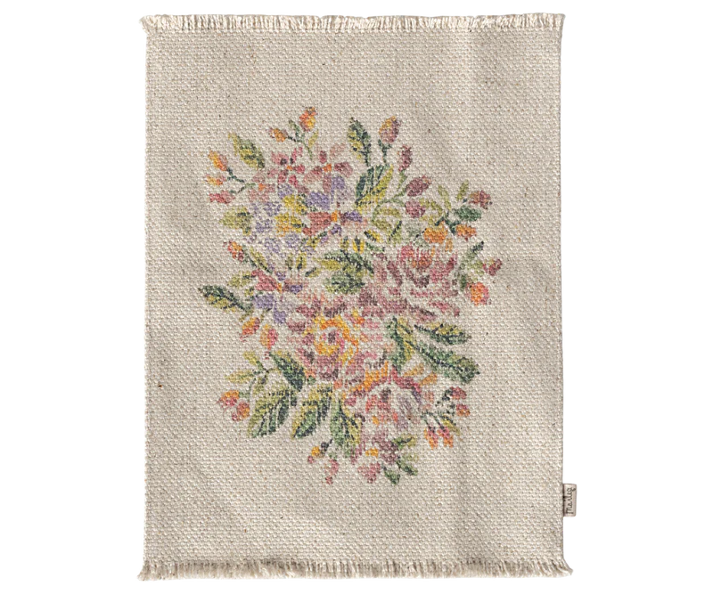 Rug, Large Flowers