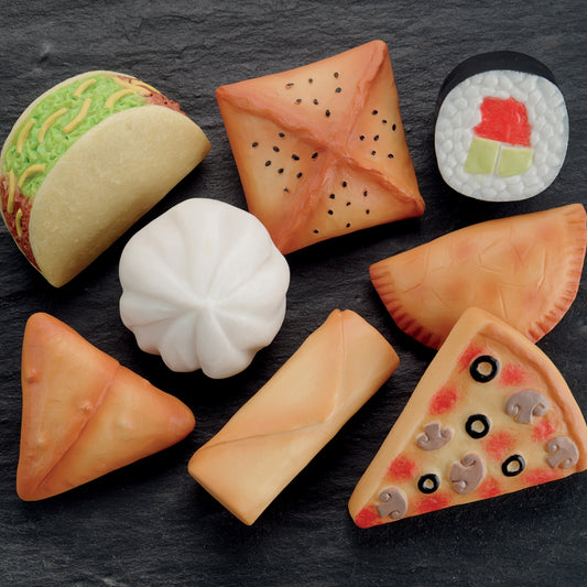 Sensory Play Stones Foods of the World