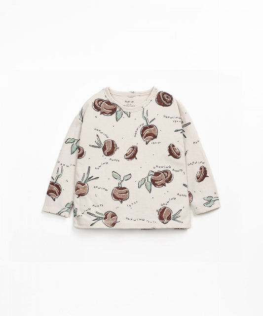 Beetroot Print LS Tee (3Y-6Y)