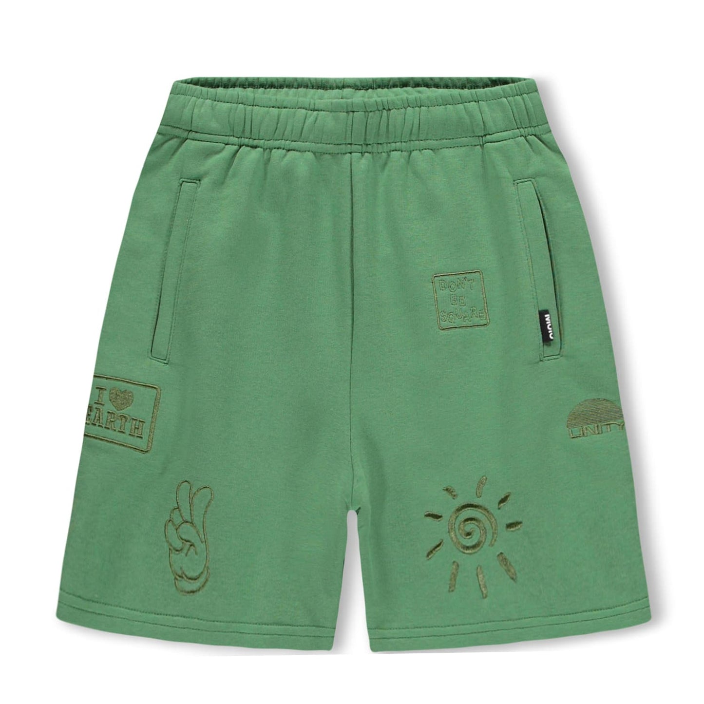 Amil Groovy Green Shorts