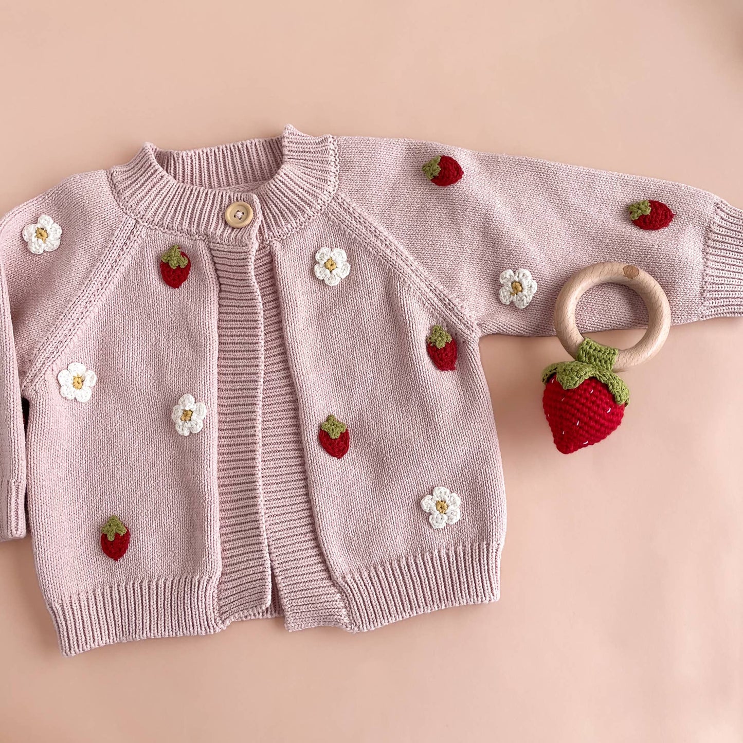 Strawberry Flower Sweater