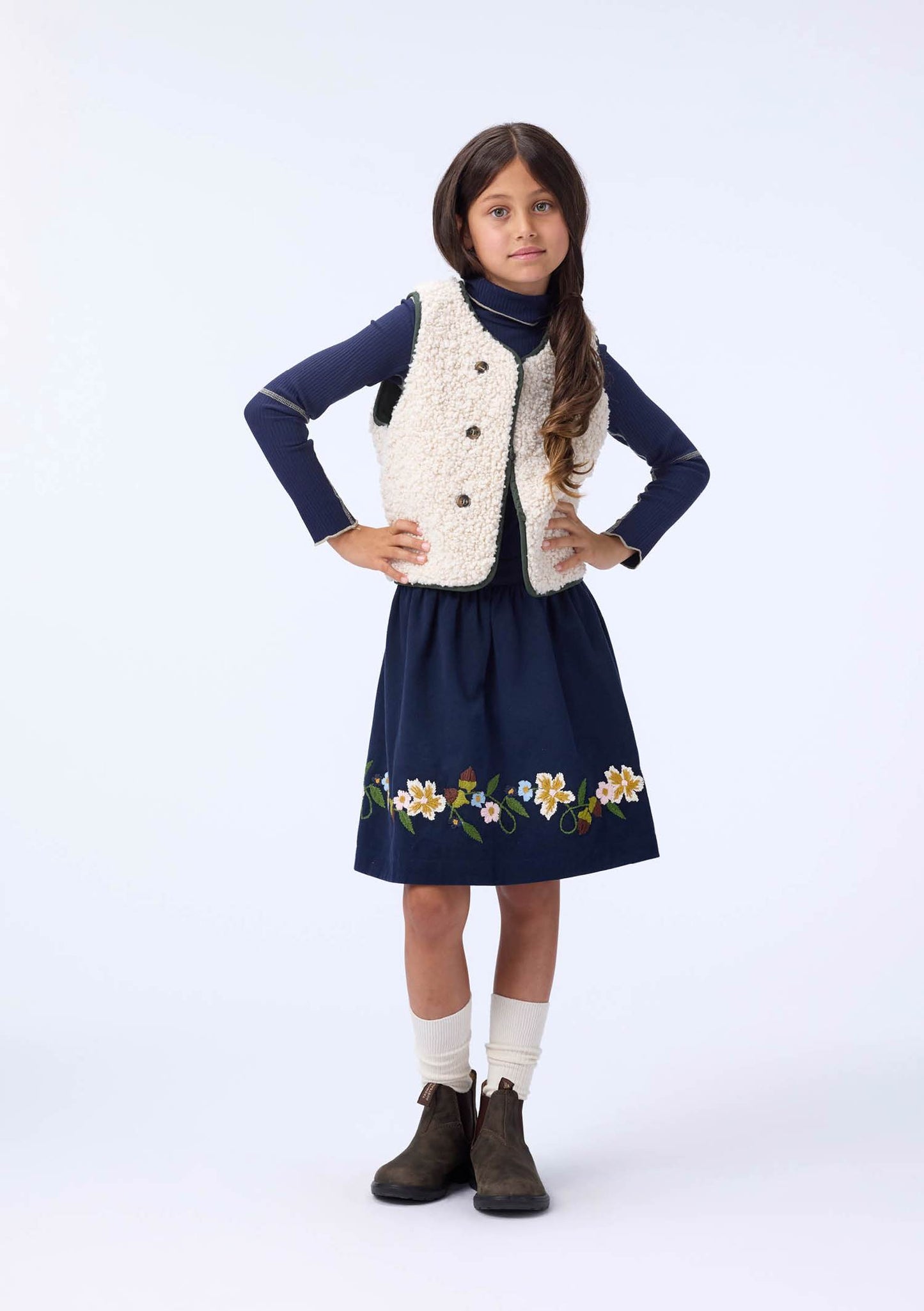 Bonnie Galaxy Blue Skirt