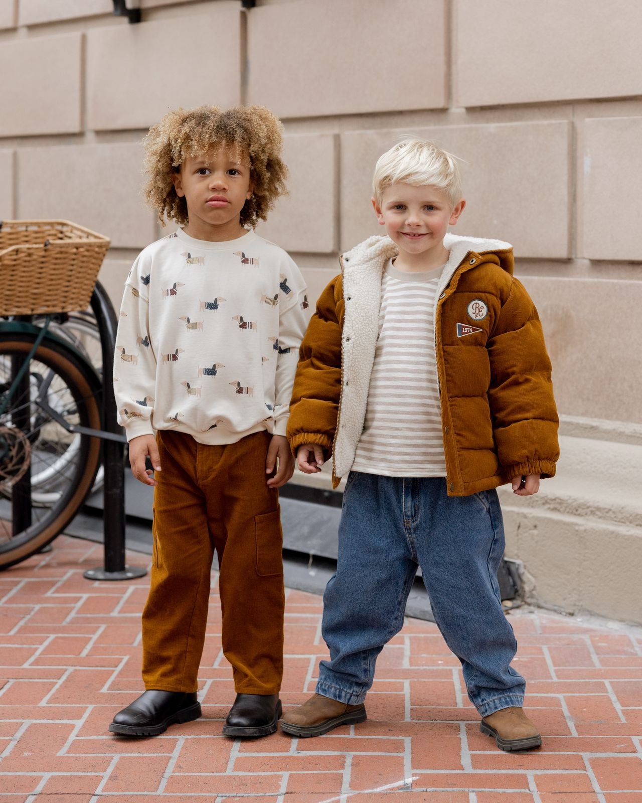 Relaxed Golden Cargo Pants