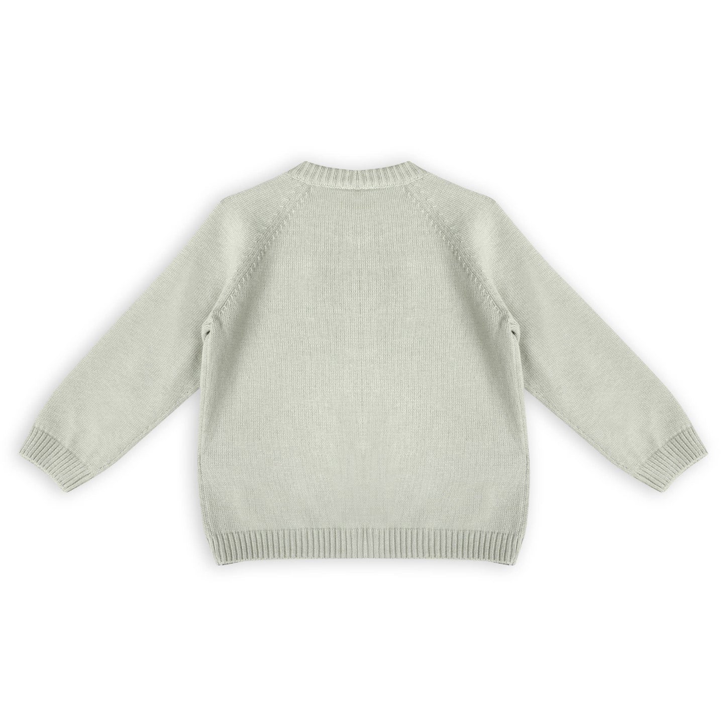 Flower & Heart Baby Sweater Set