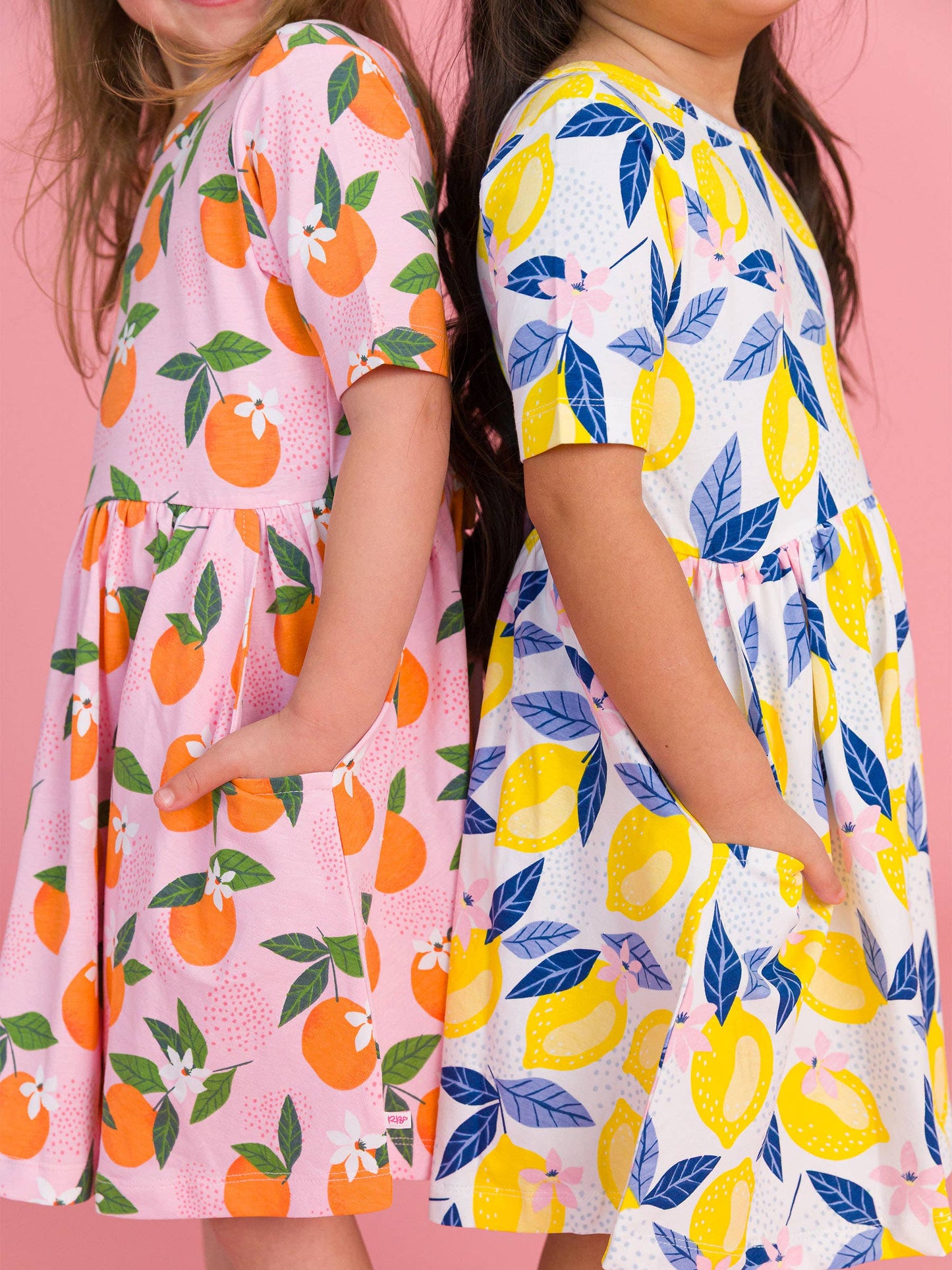 Lemon Capri Knit Twirl Dress