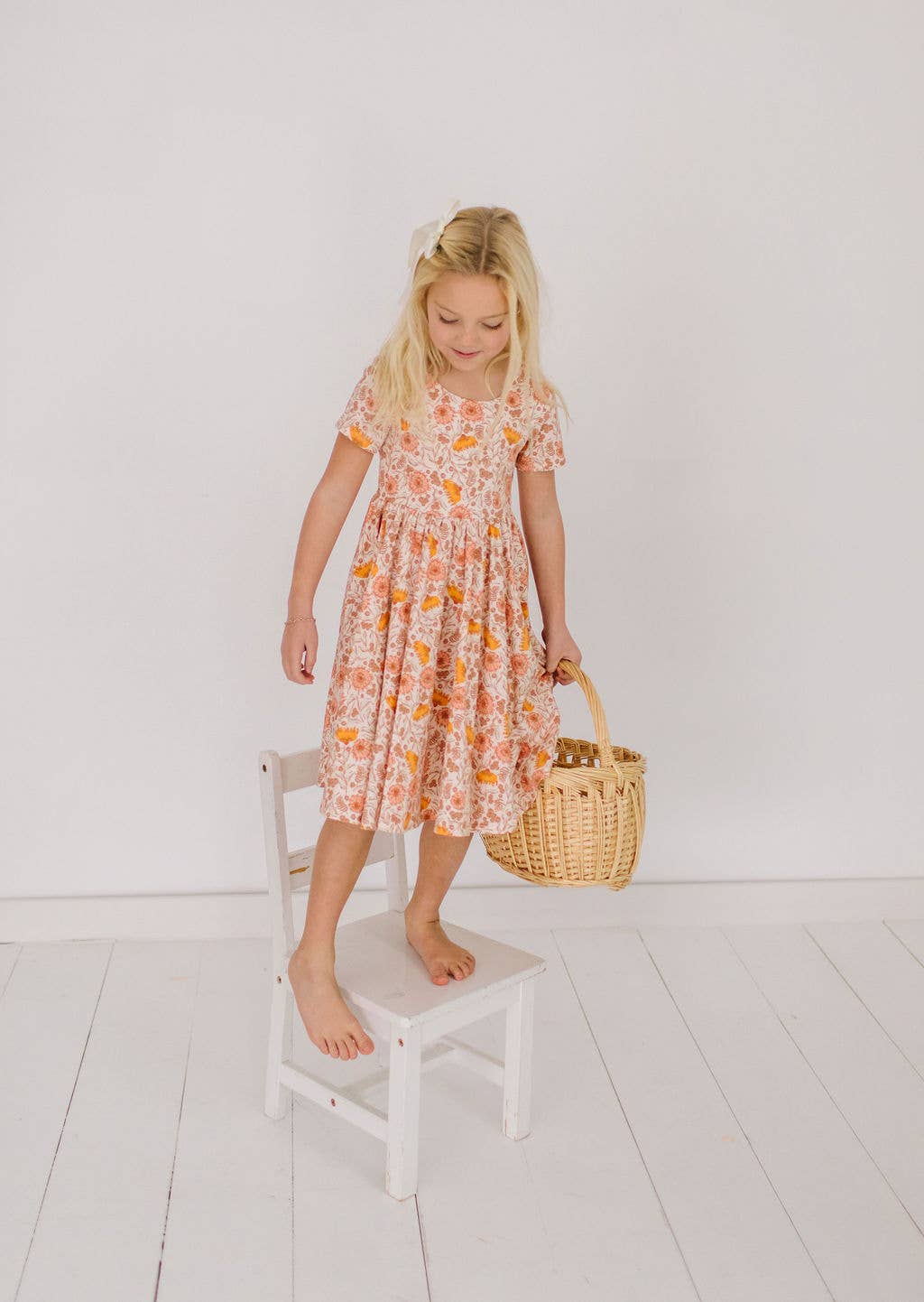 Classic Twirl Dress in Boho Floral