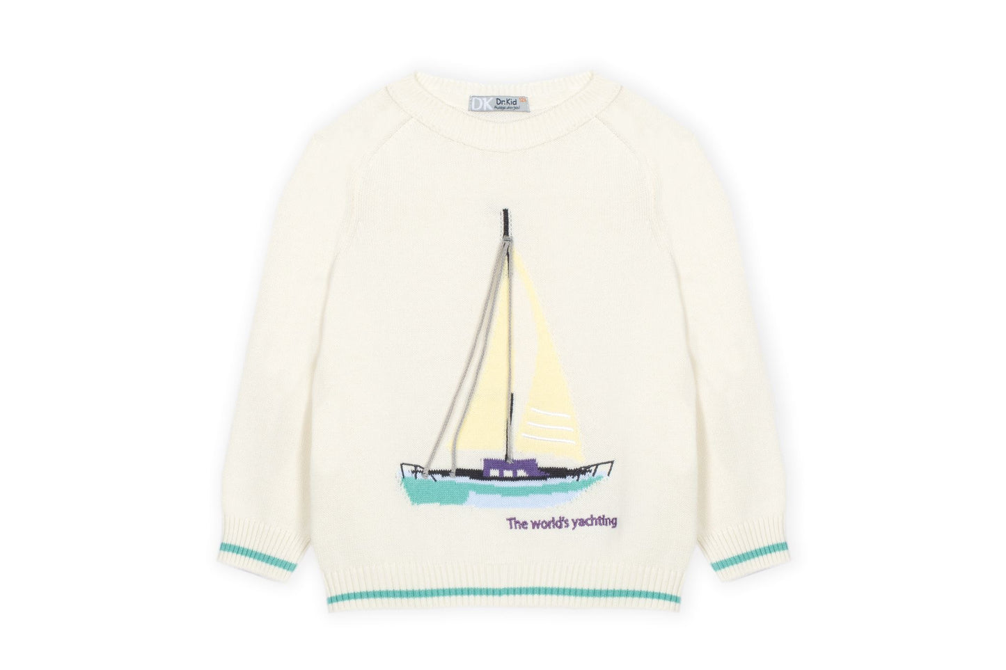 DK 531 Sailboat Ivory Sweater