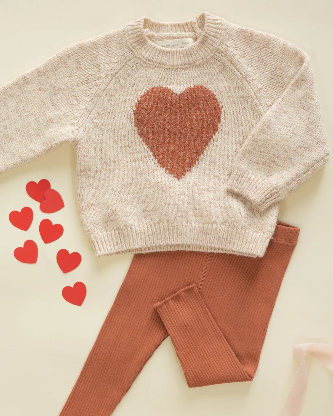 Knit Sweater Red Heart