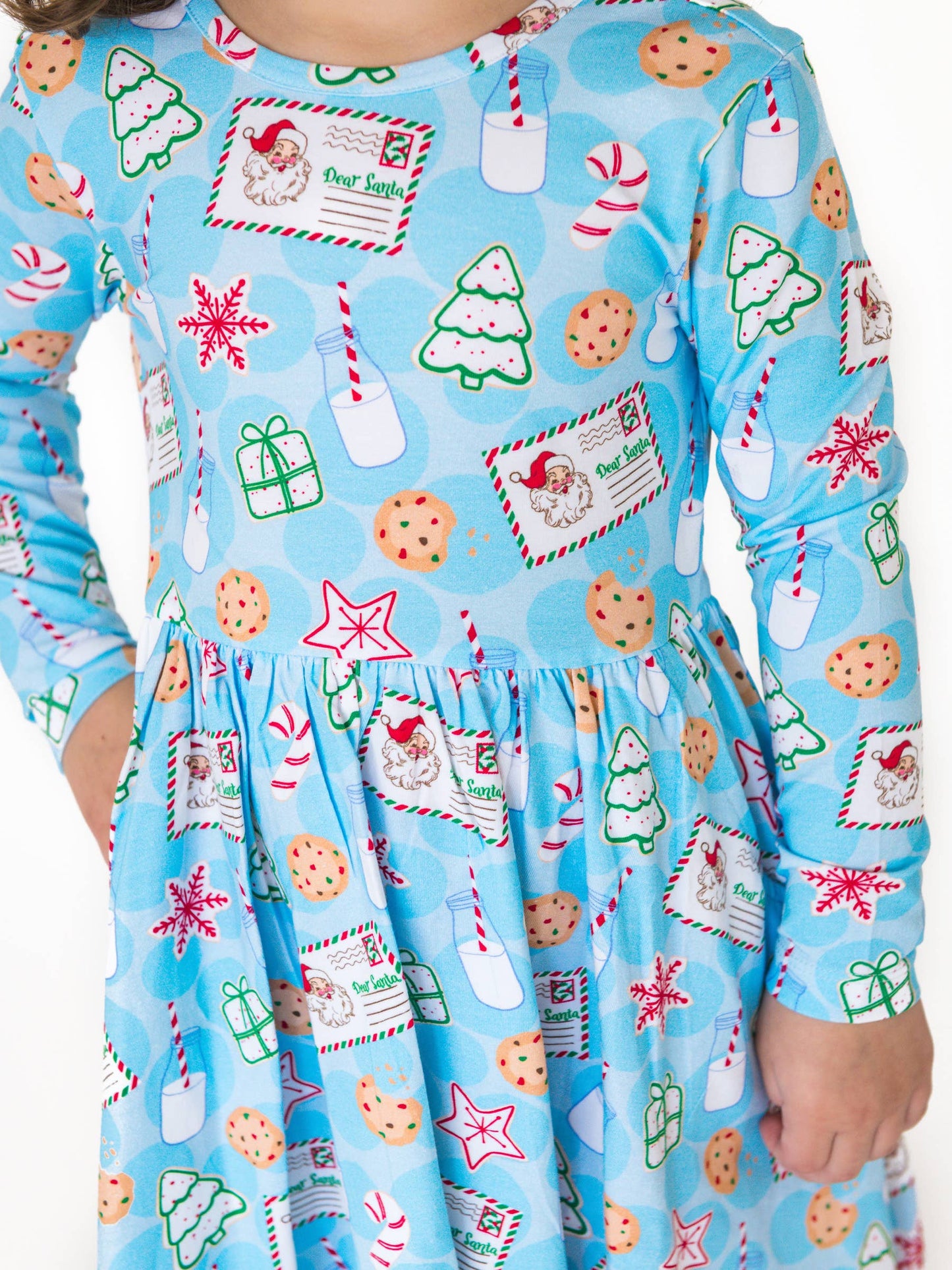 Santa Sweets Knit Twirl Dress