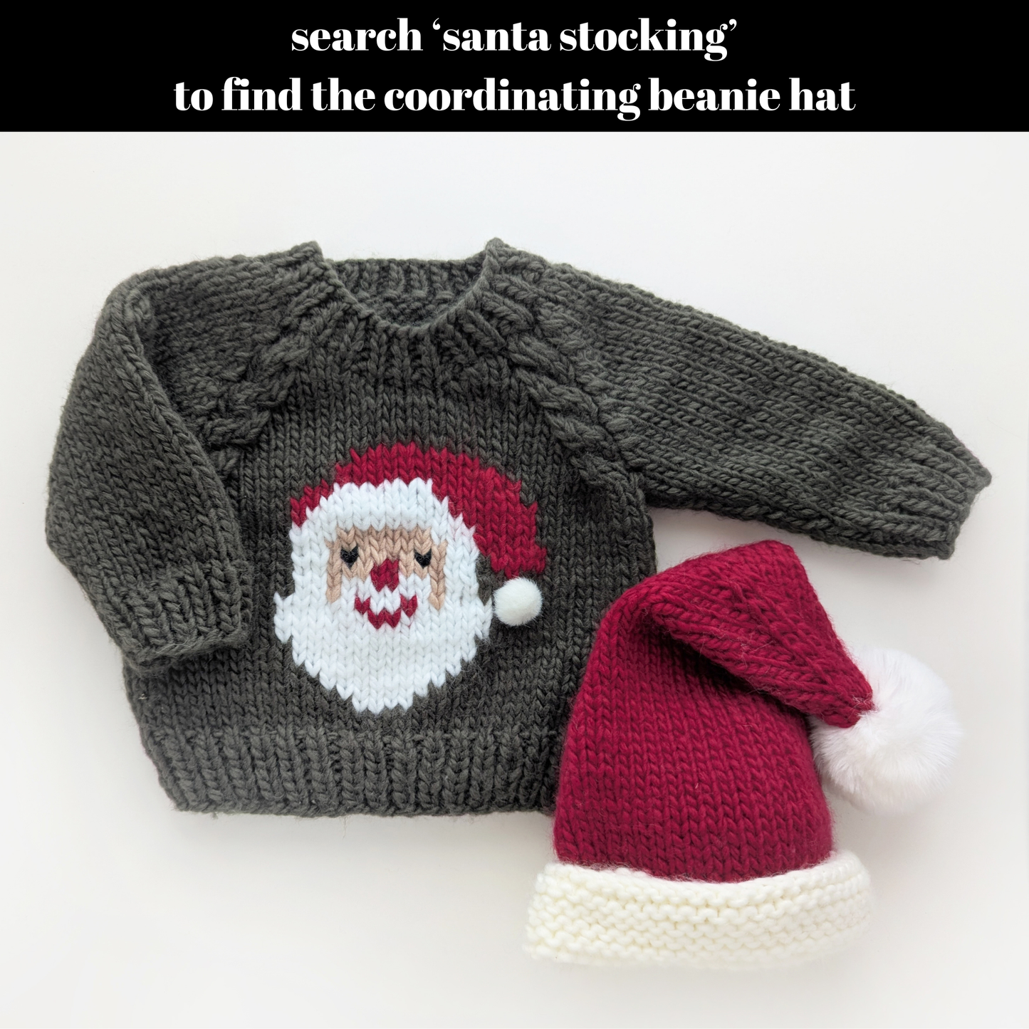Jolly Santa Sweater, Loden