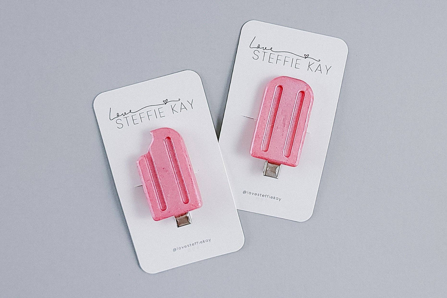 Popsicle Resin Hair Clip