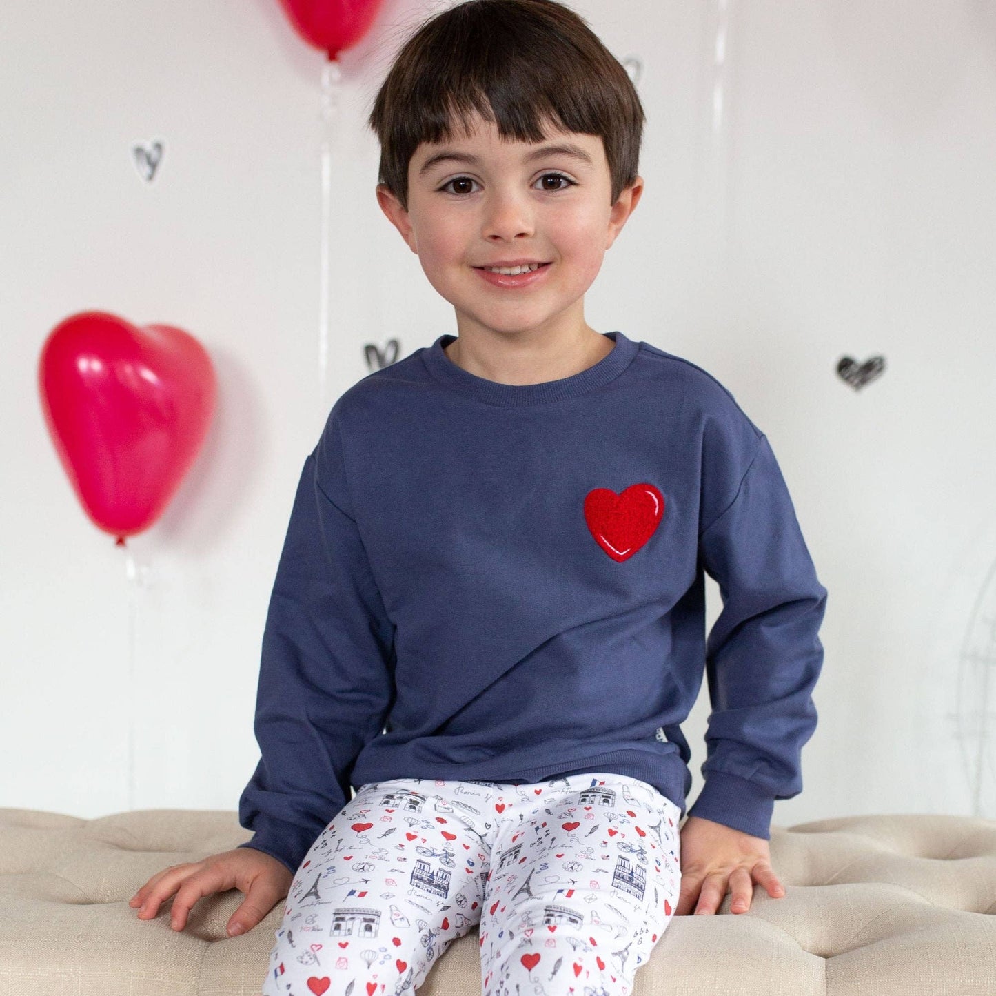 Frankie Heart Sweatshirt
