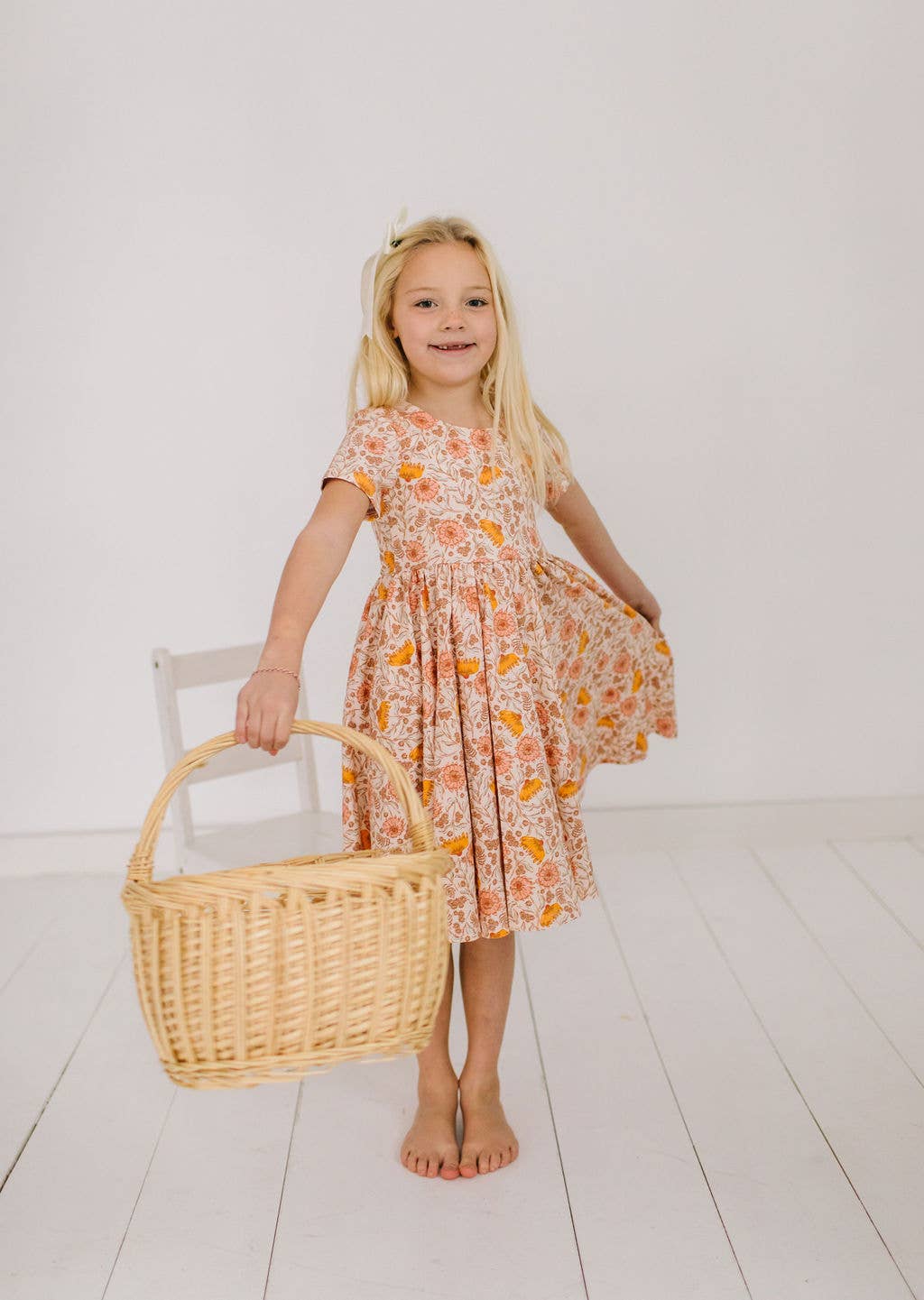 Classic Twirl Dress in Boho Floral