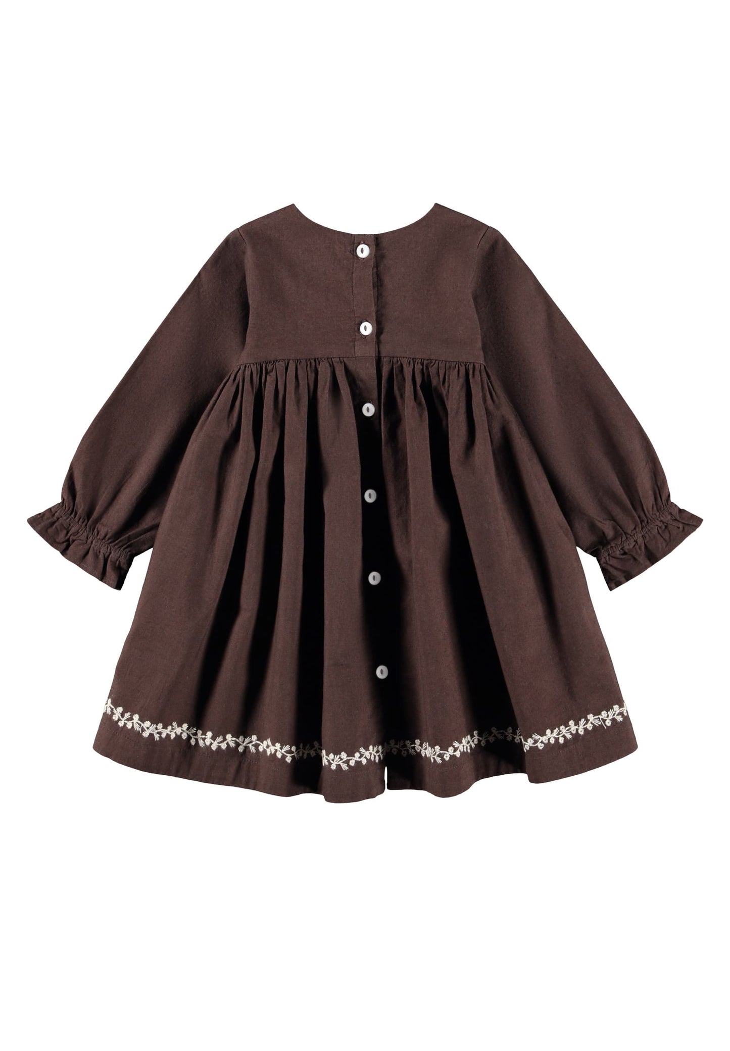Claire Bark Brown Dress