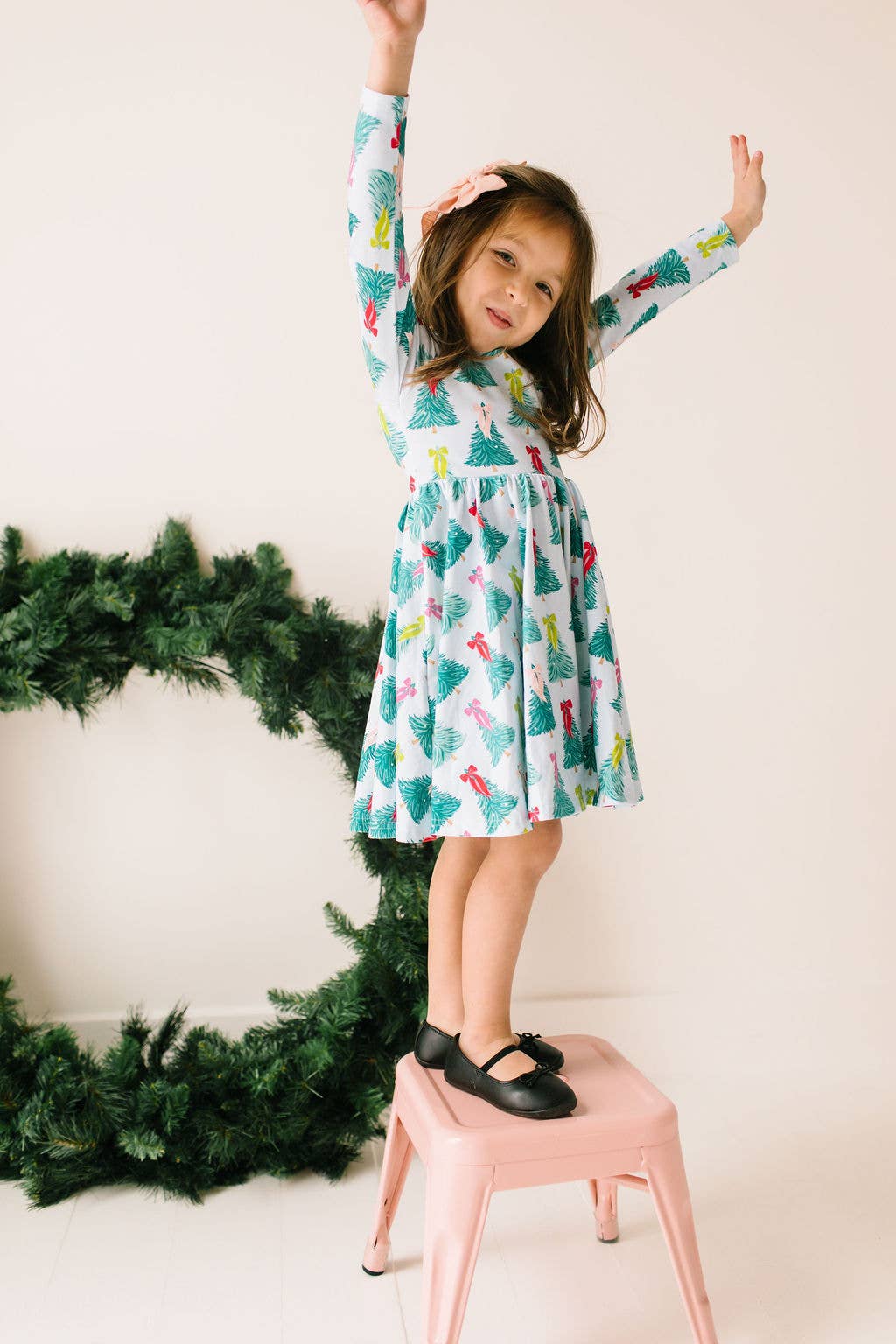 Gwendolyn Dress in Trim The Tree