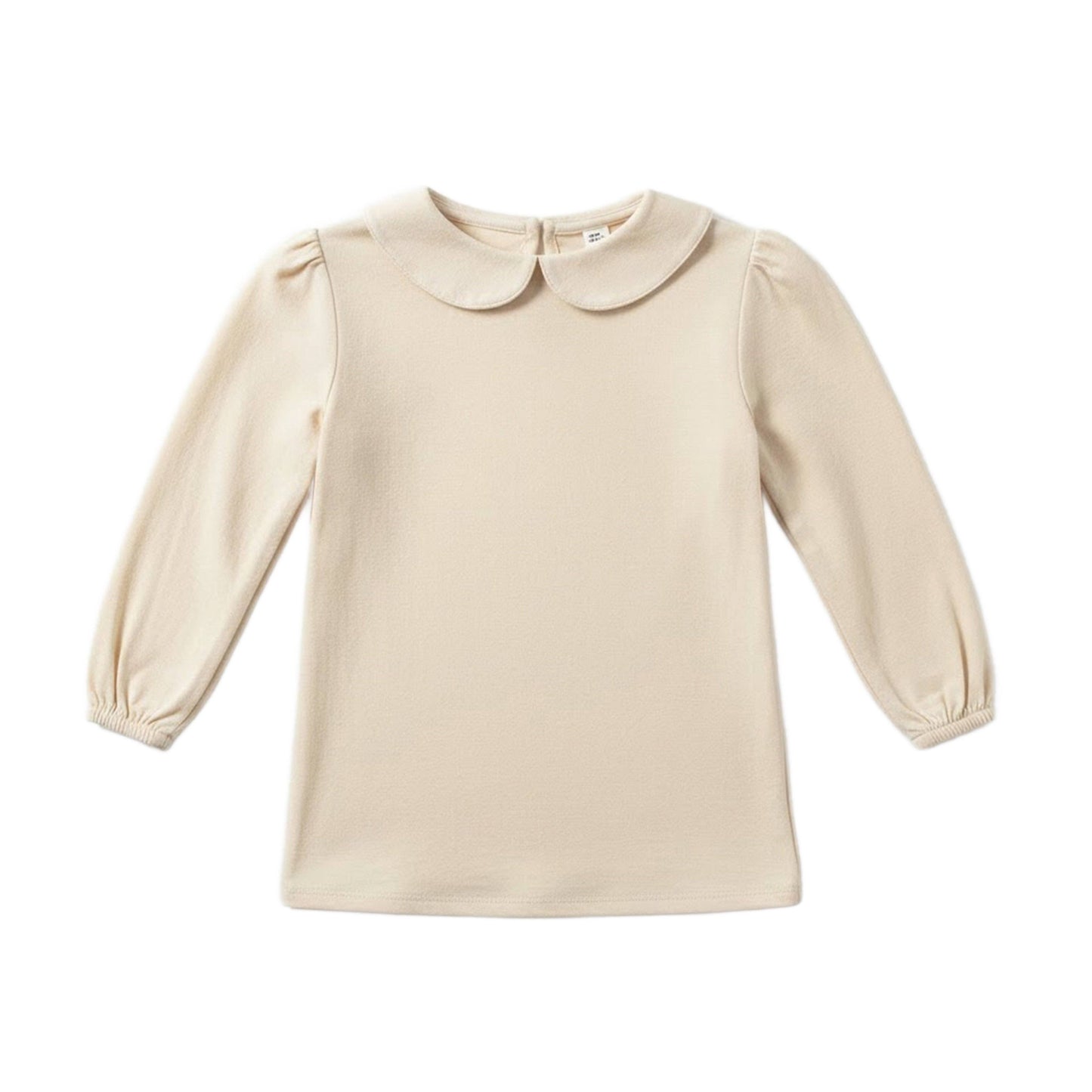 Sora L/S Peter Pan Top - Ivory