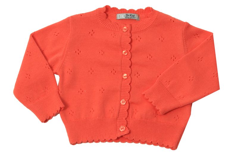 Coral Knit Cardigan