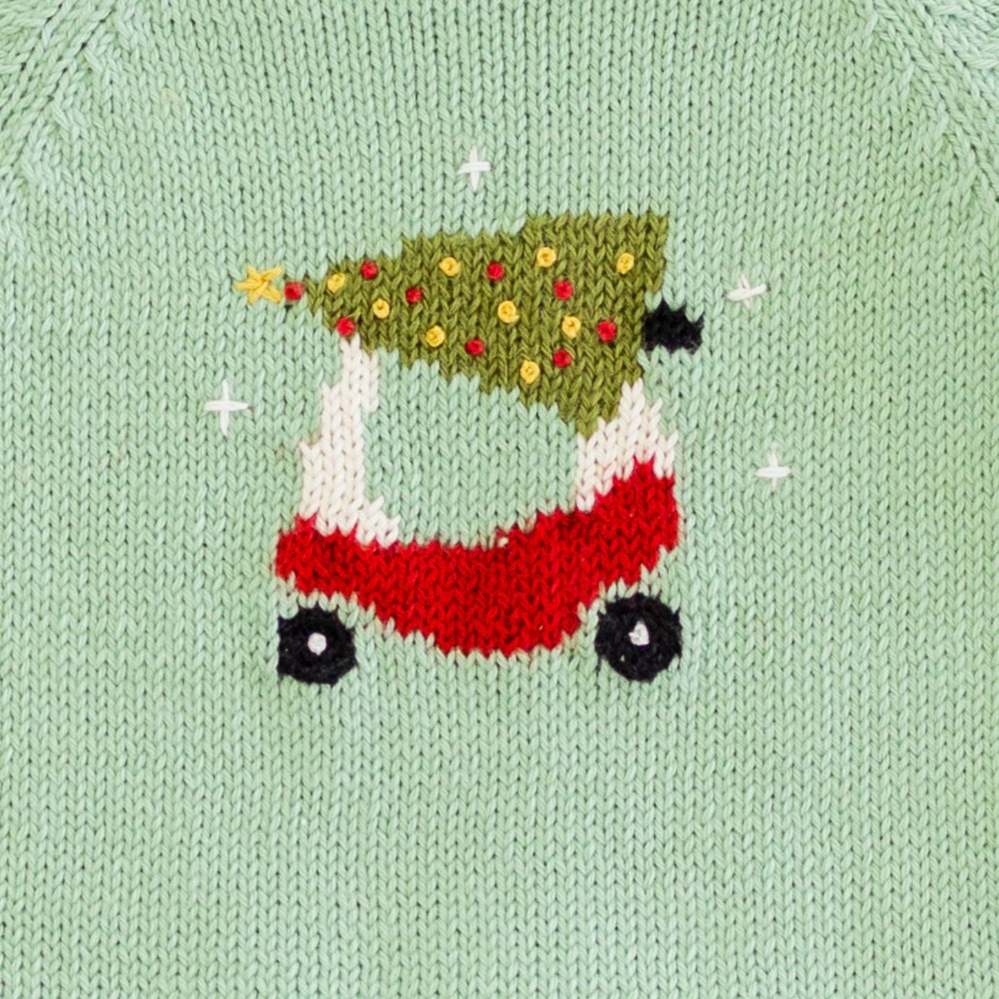 Deck the Wheels Rollneck Sweater