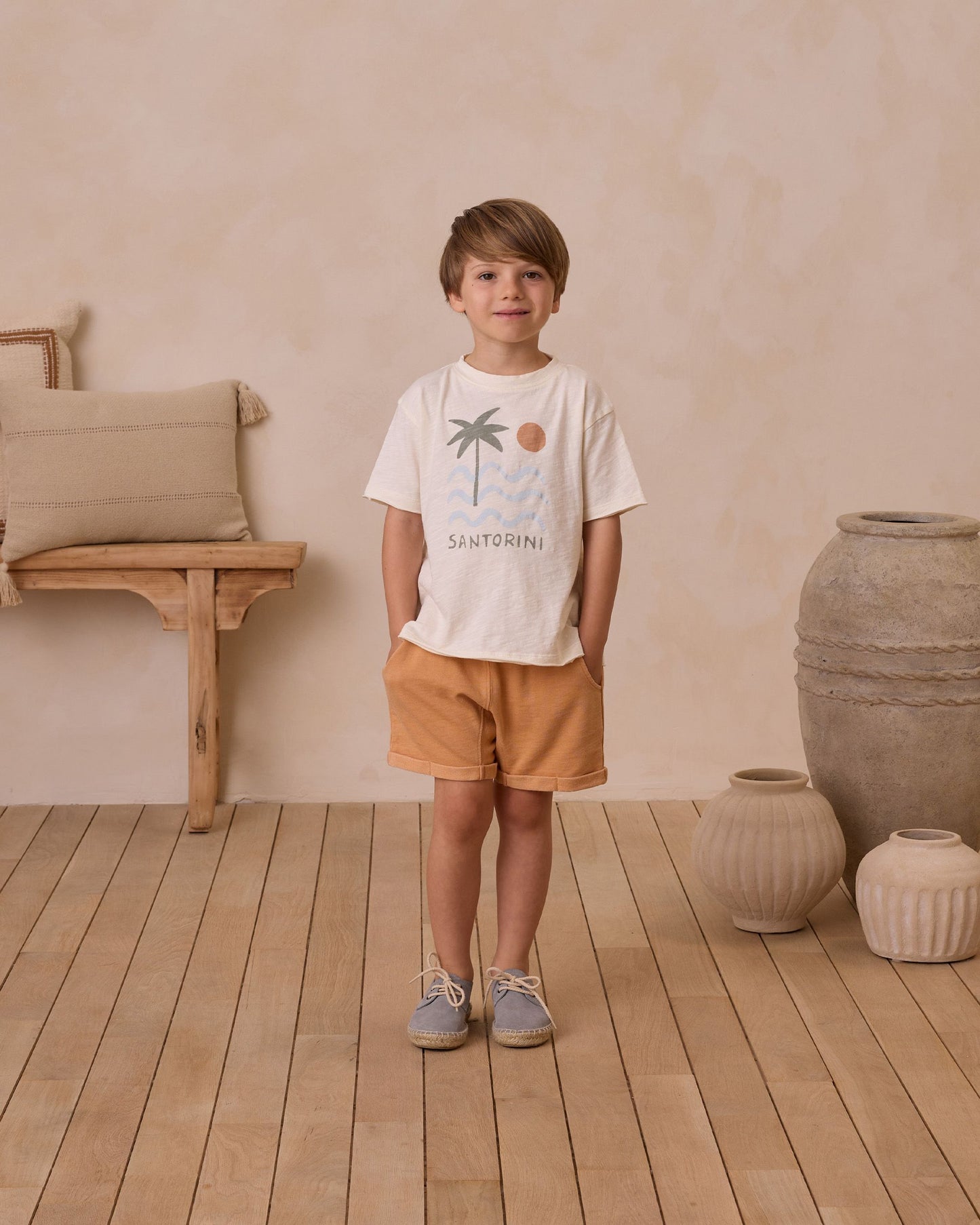 Raw Edge Santorini Tee