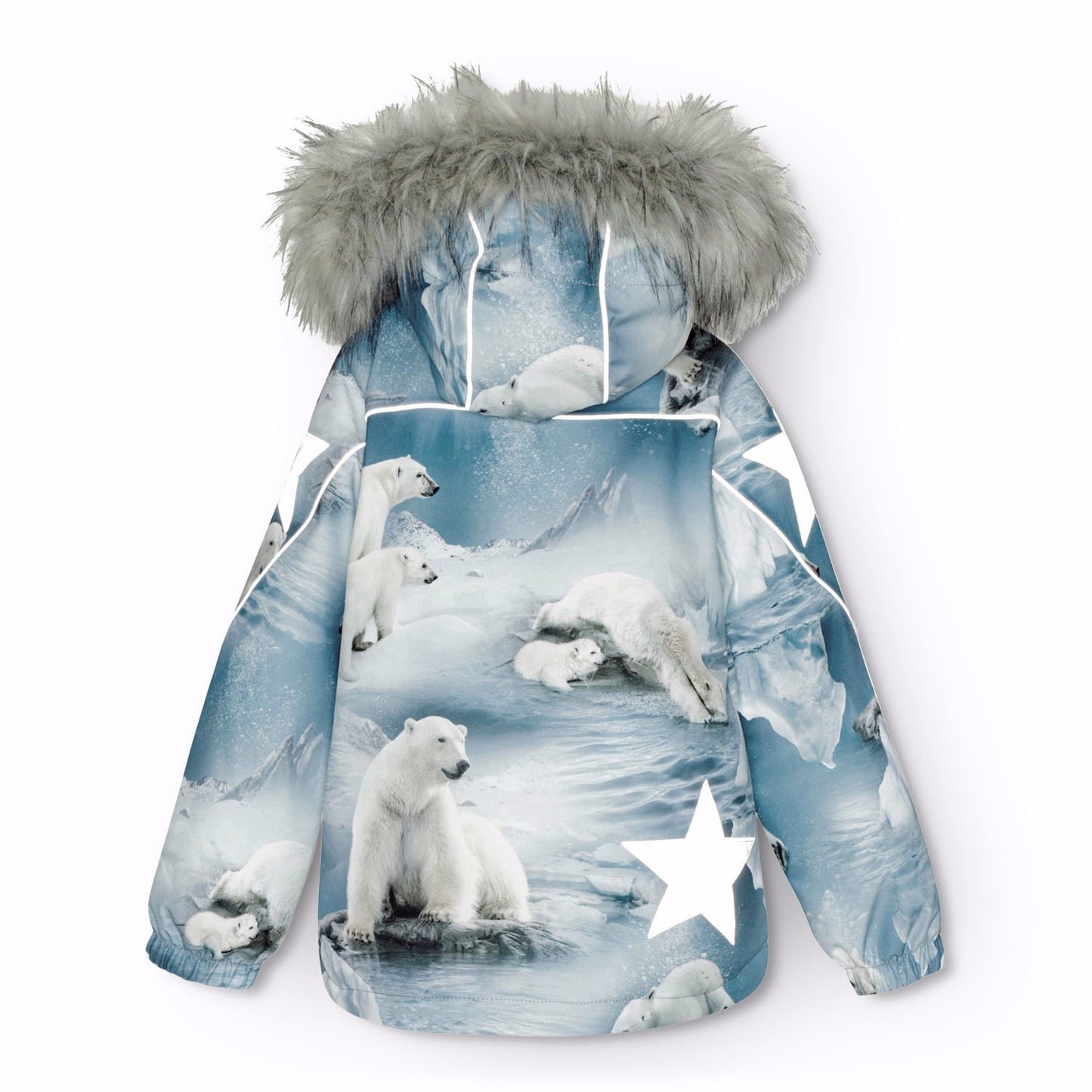 Hopla Fur Polar Bear Joy Jacket