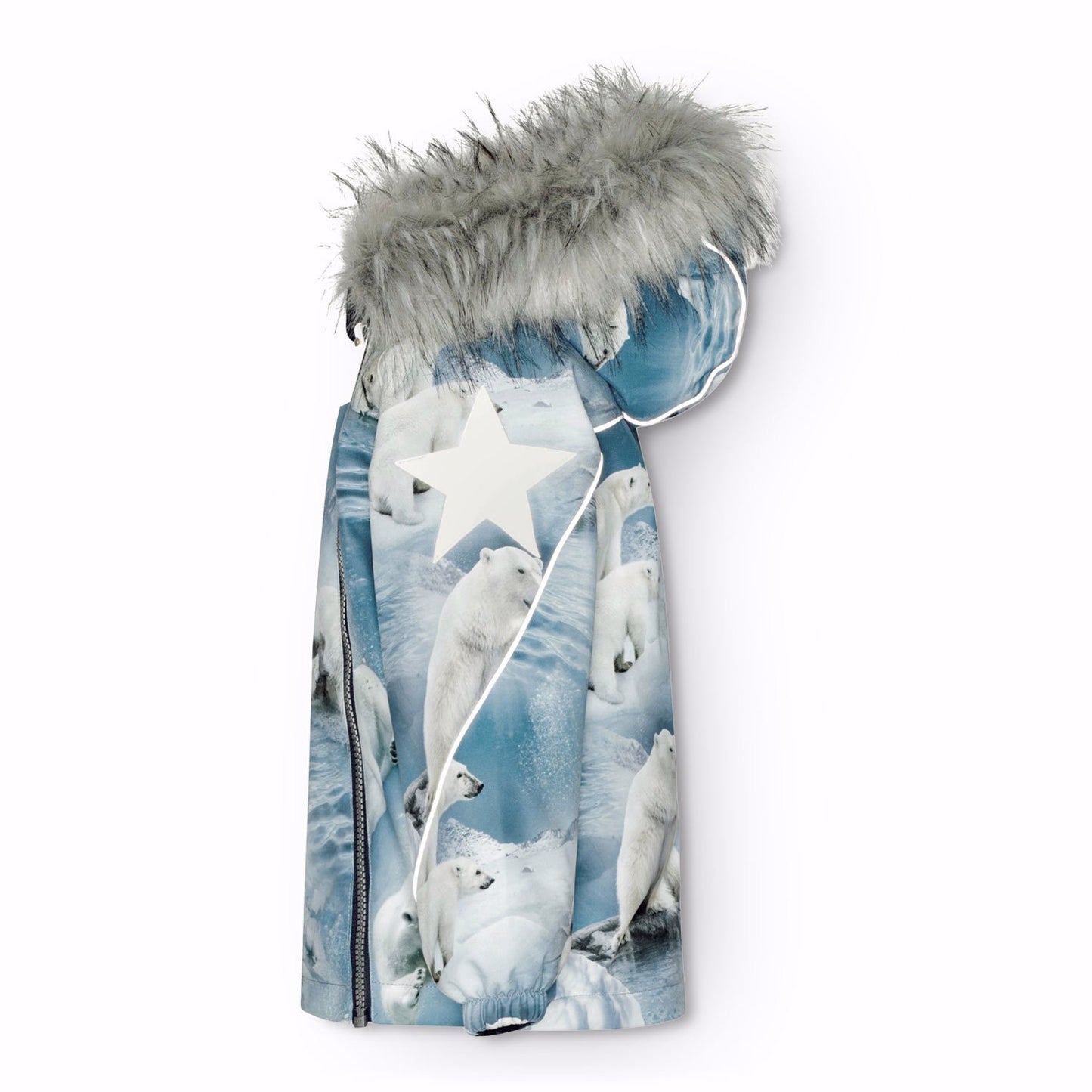 Hopla Fur Polar Bear Joy Jacket