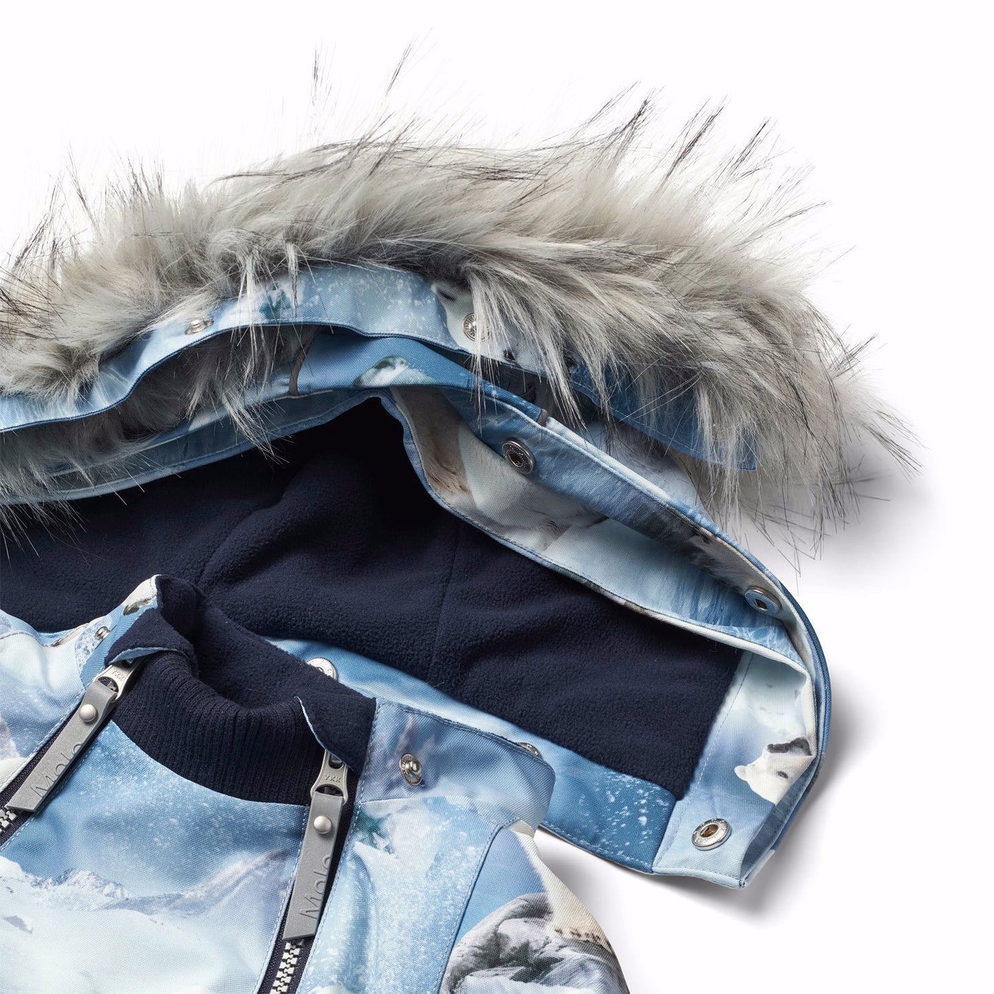 Hopla Fur Polar Bear Joy Jacket