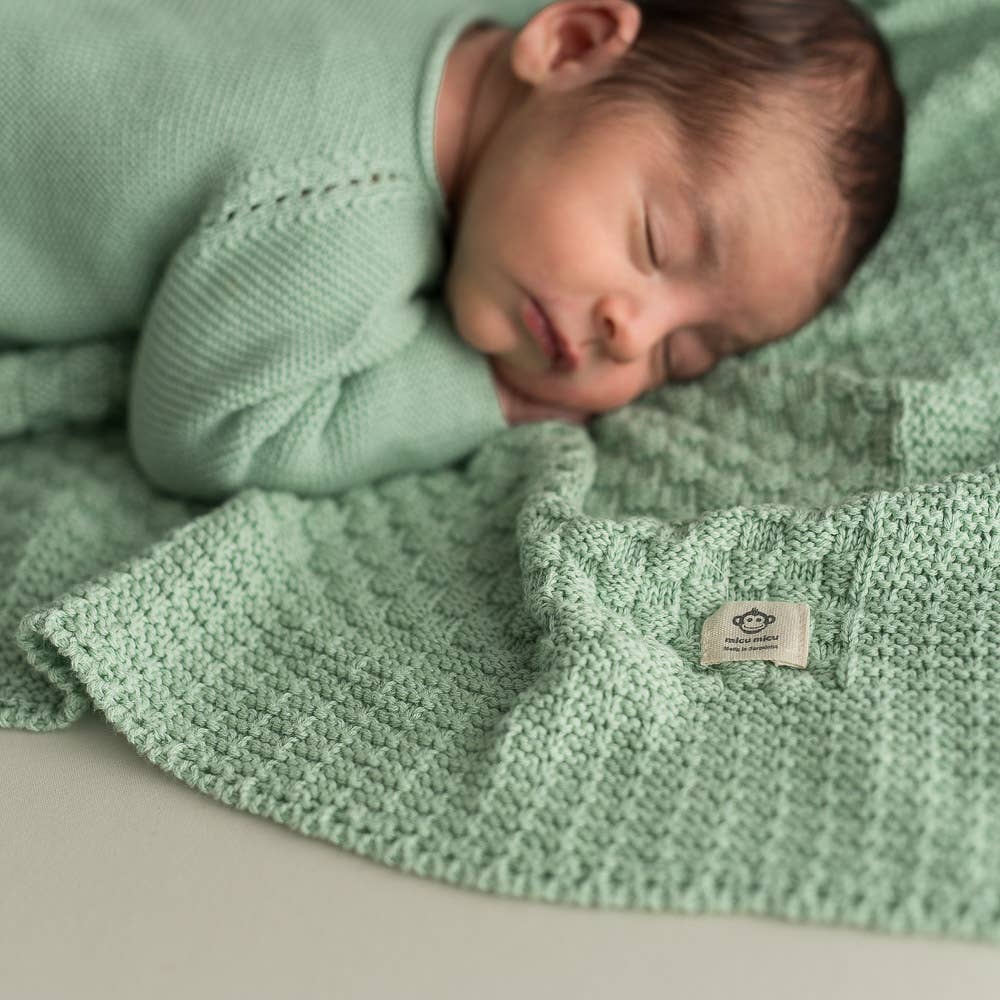 Newborn Soft Green Going Home Set