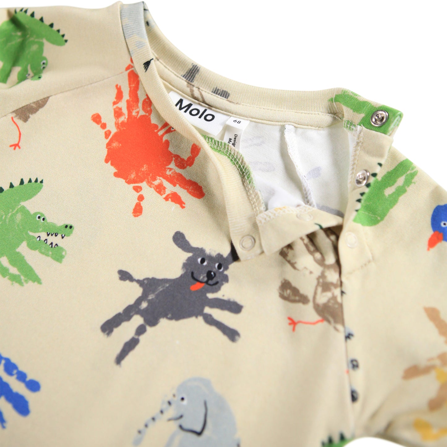 Fairfax Hand Animals Romper