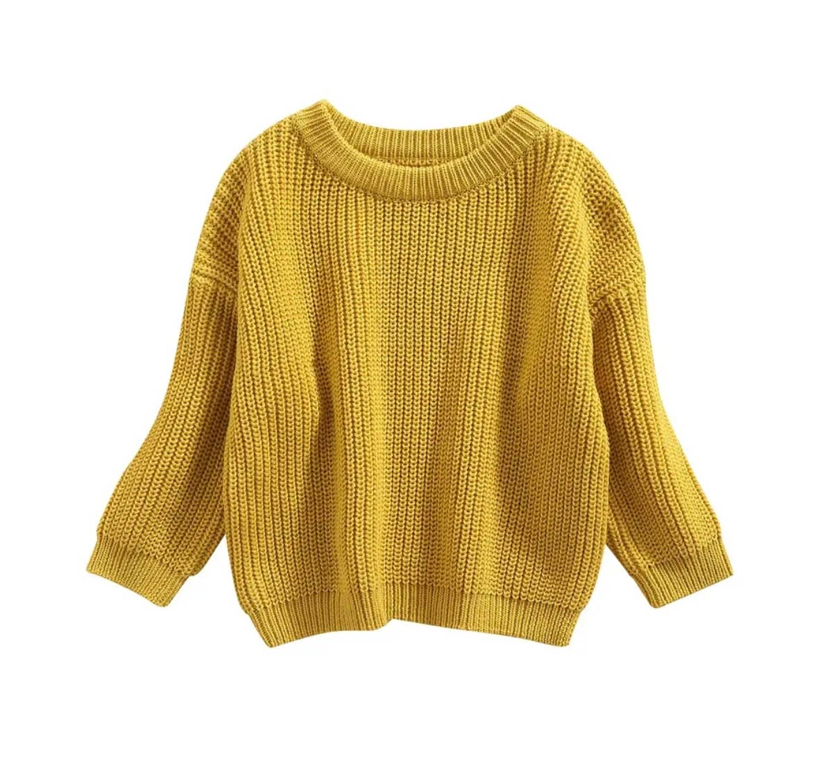 Mustard Pumpkin Sweater