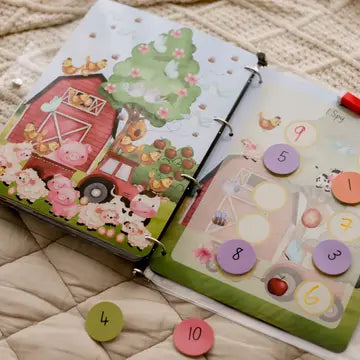 Wondertivity Red Learning Binder