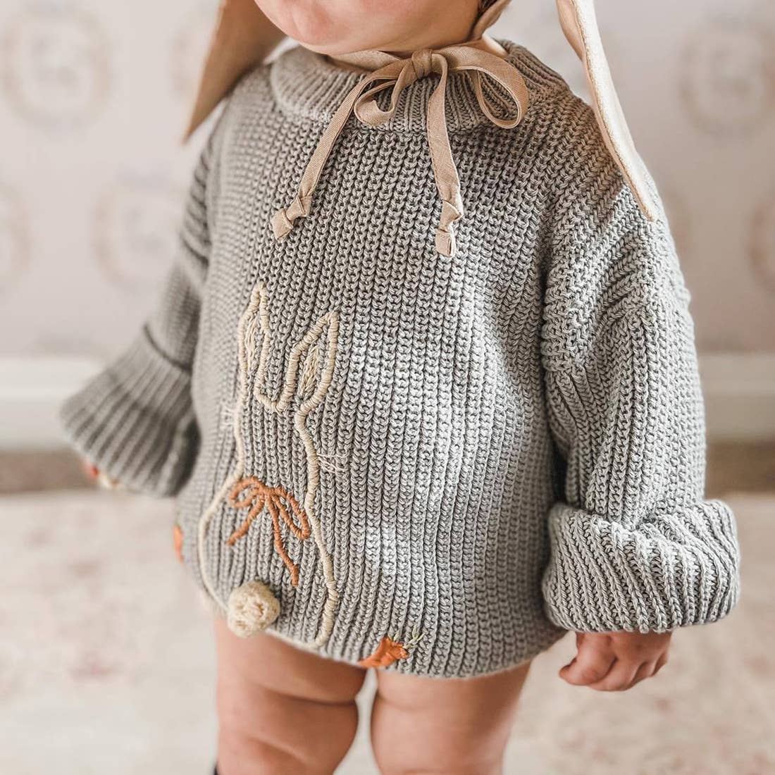 Bunny Knitted-Sweater