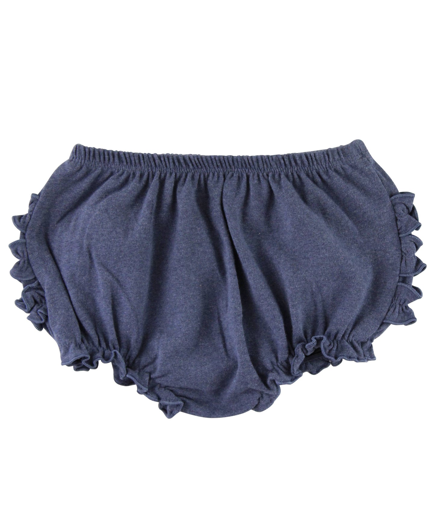 Baby Girls Faux Denim Knit RuffleButt Bloomer