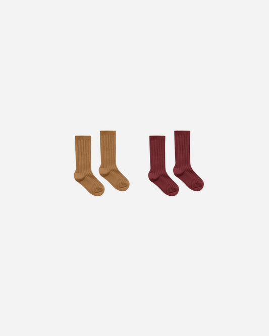 Ribbed Socks