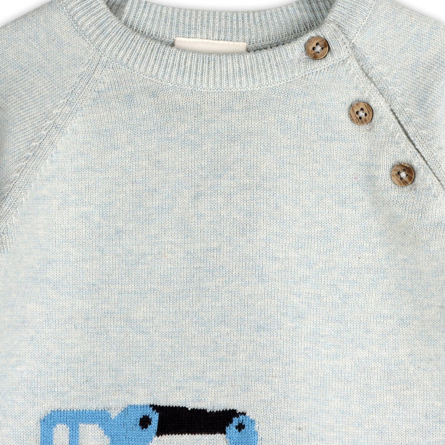 Construction Truck Knit Set