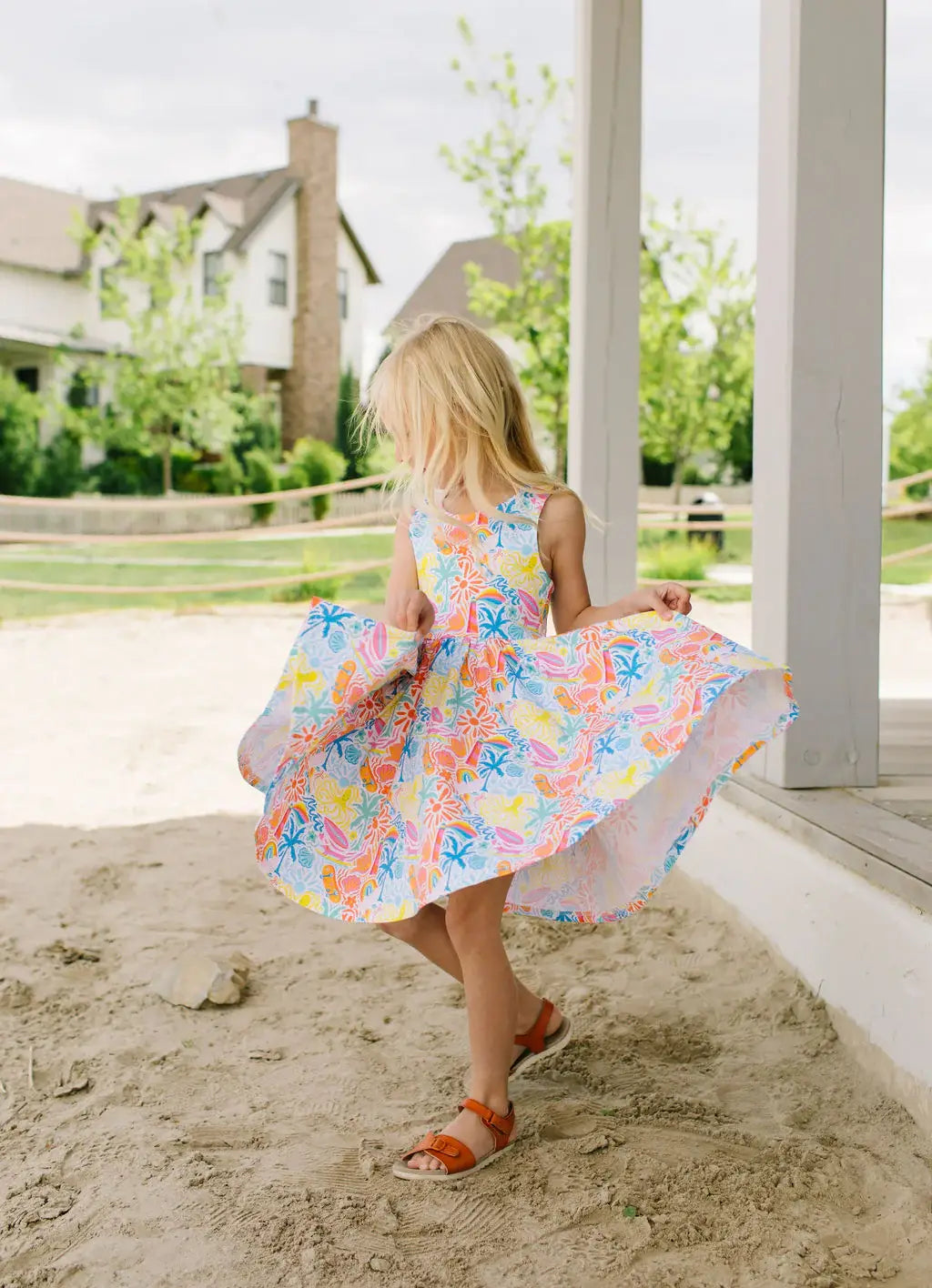 Charlotte Beach Scenes Dress