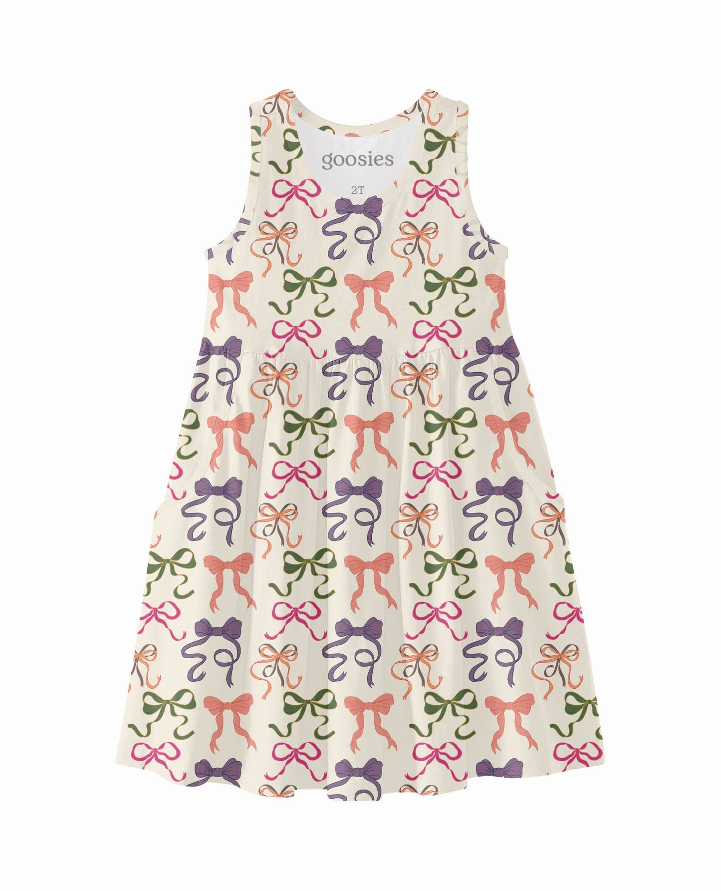 Bows Sleeveless Dress