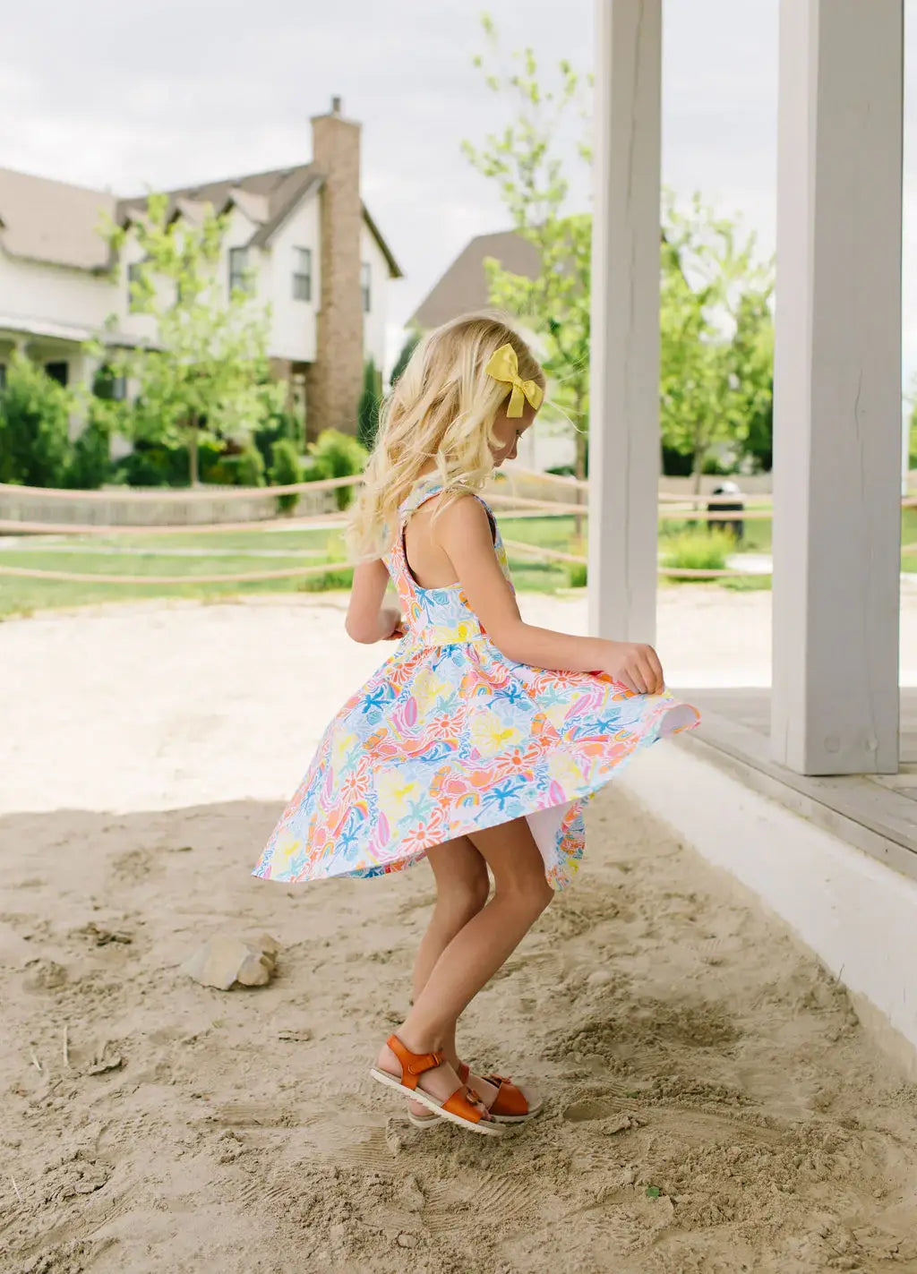 Charlotte Beach Scenes Dress