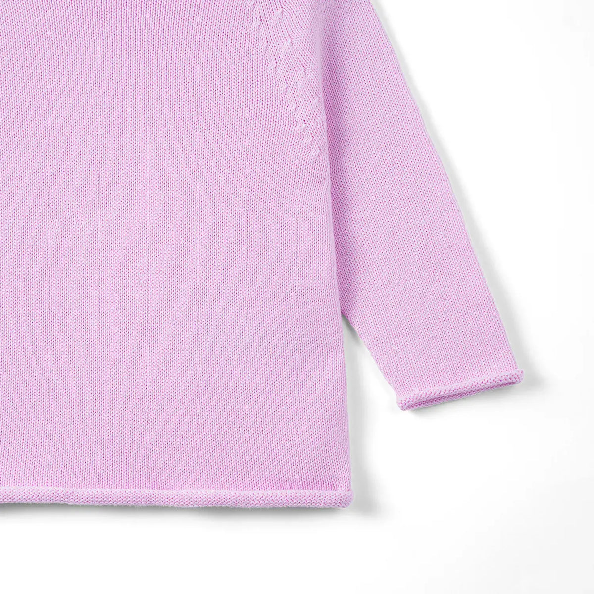 Cotton Rollneck Sweater In Various Colors