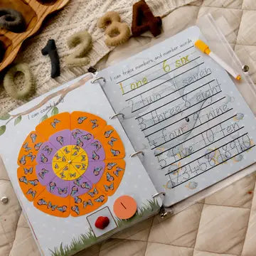 Wondertivity Red Learning Binder