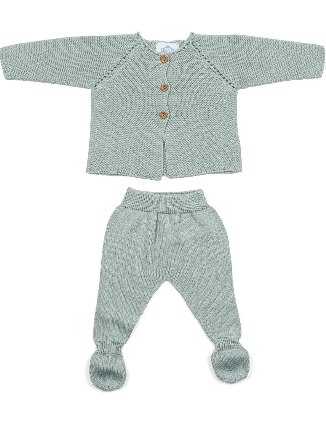 Newborn Mint Going Home Set