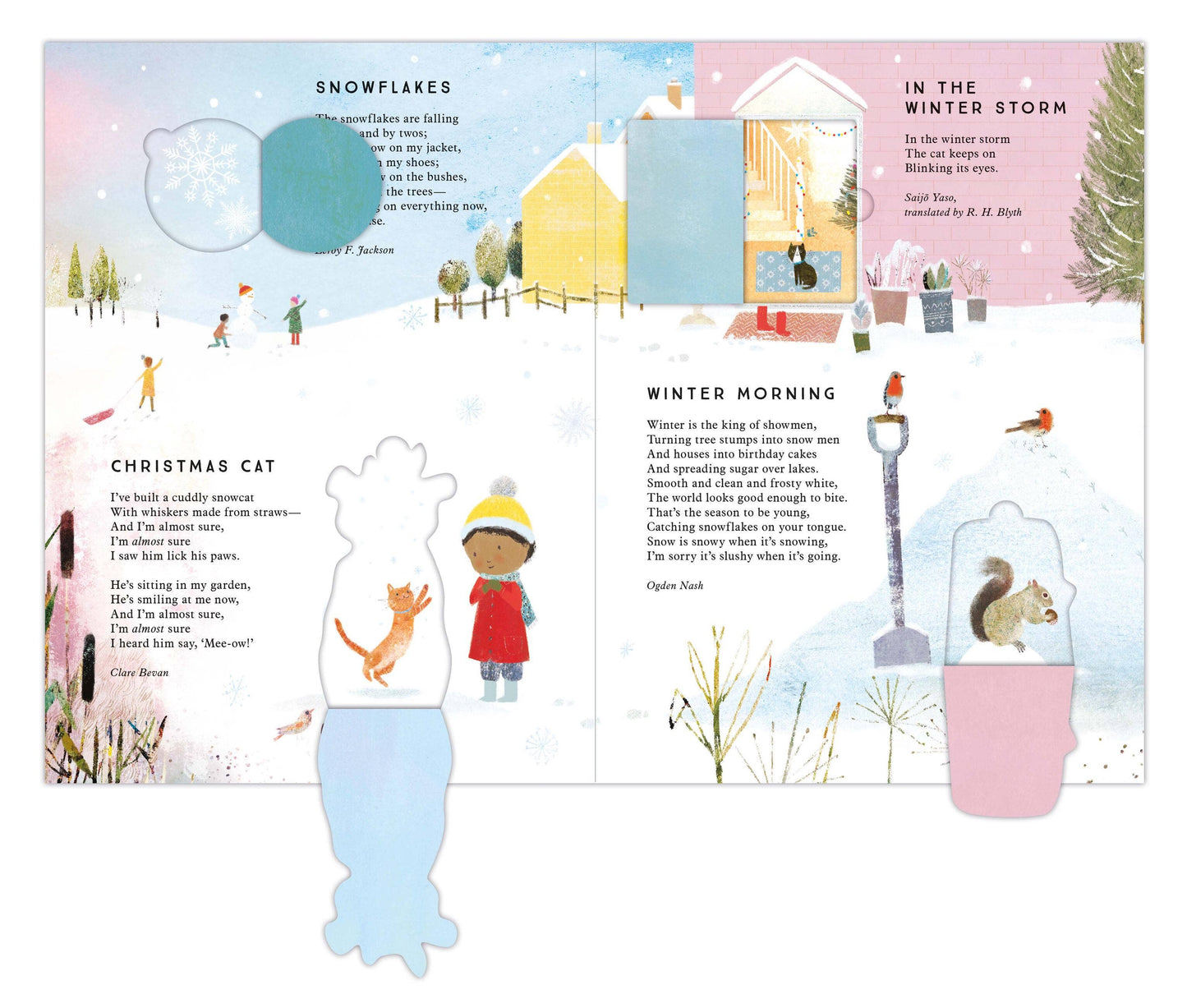 Lift-the-Flap Advent Calendar with Christmas Poems