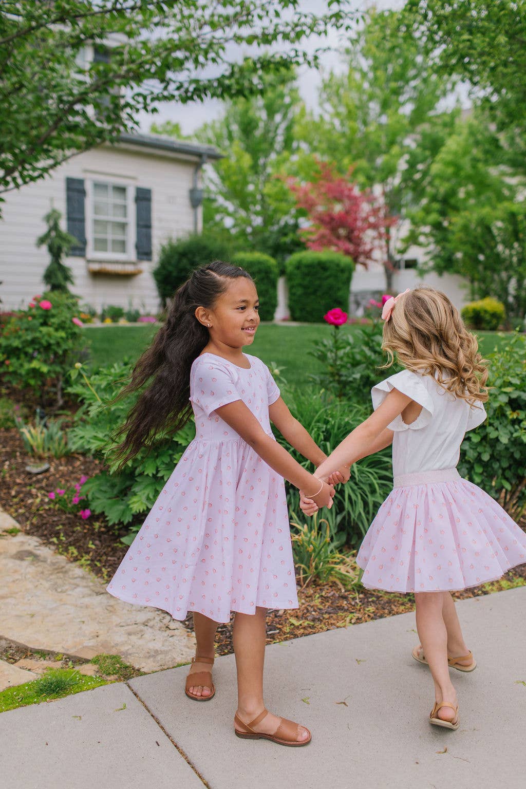 Peach of My Heart Twirl Dress