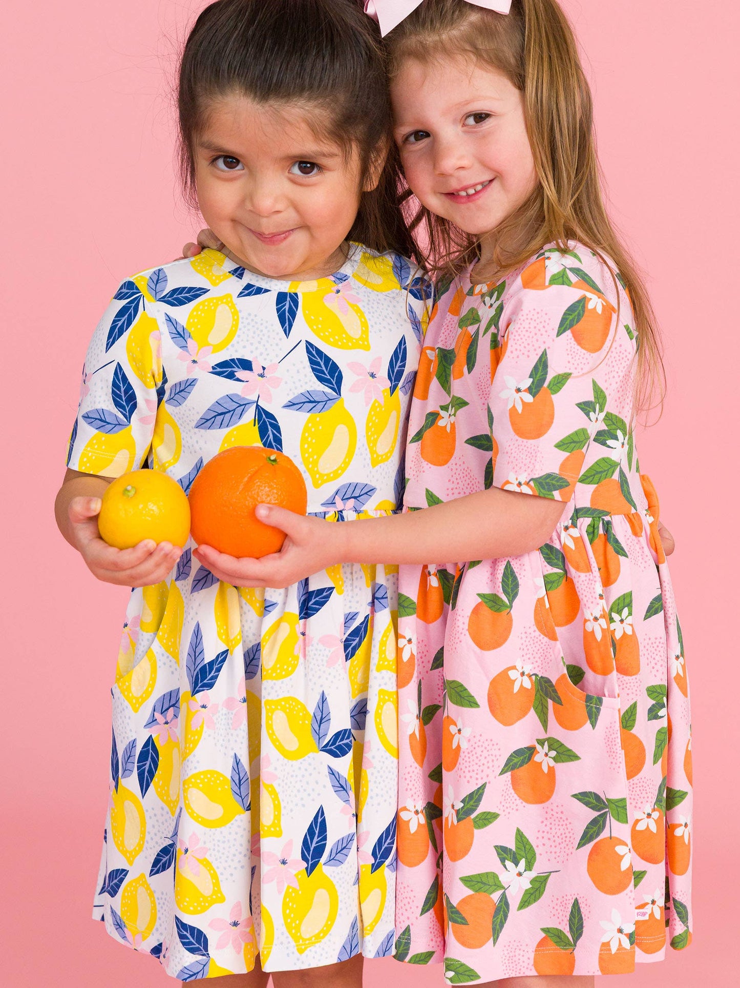 Lemon Capri Knit Twirl Dress