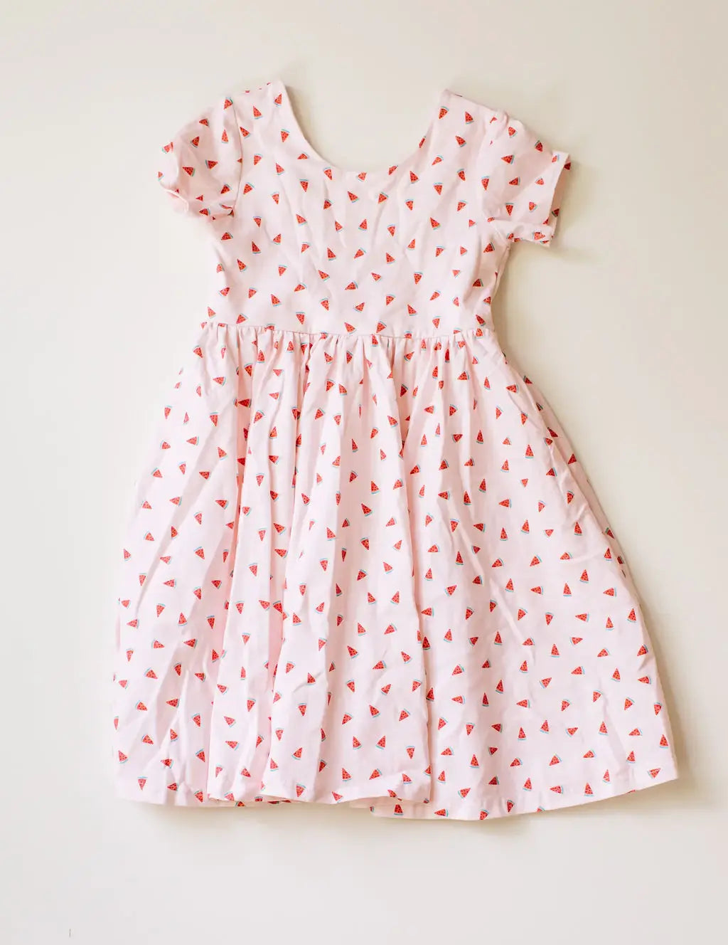 Classic Twirl Watermelon Dress