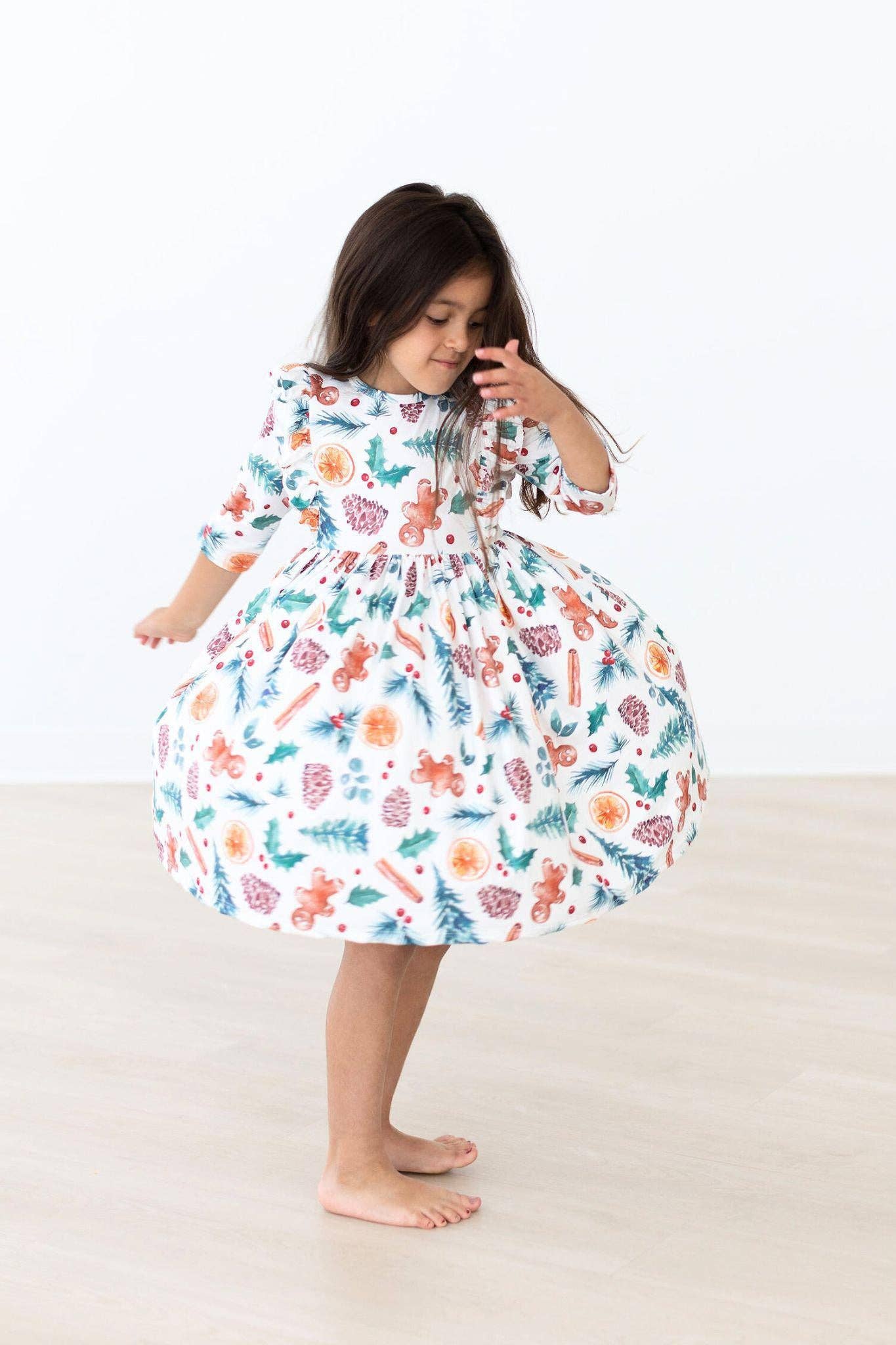 Classic Christmas Twirl Dress