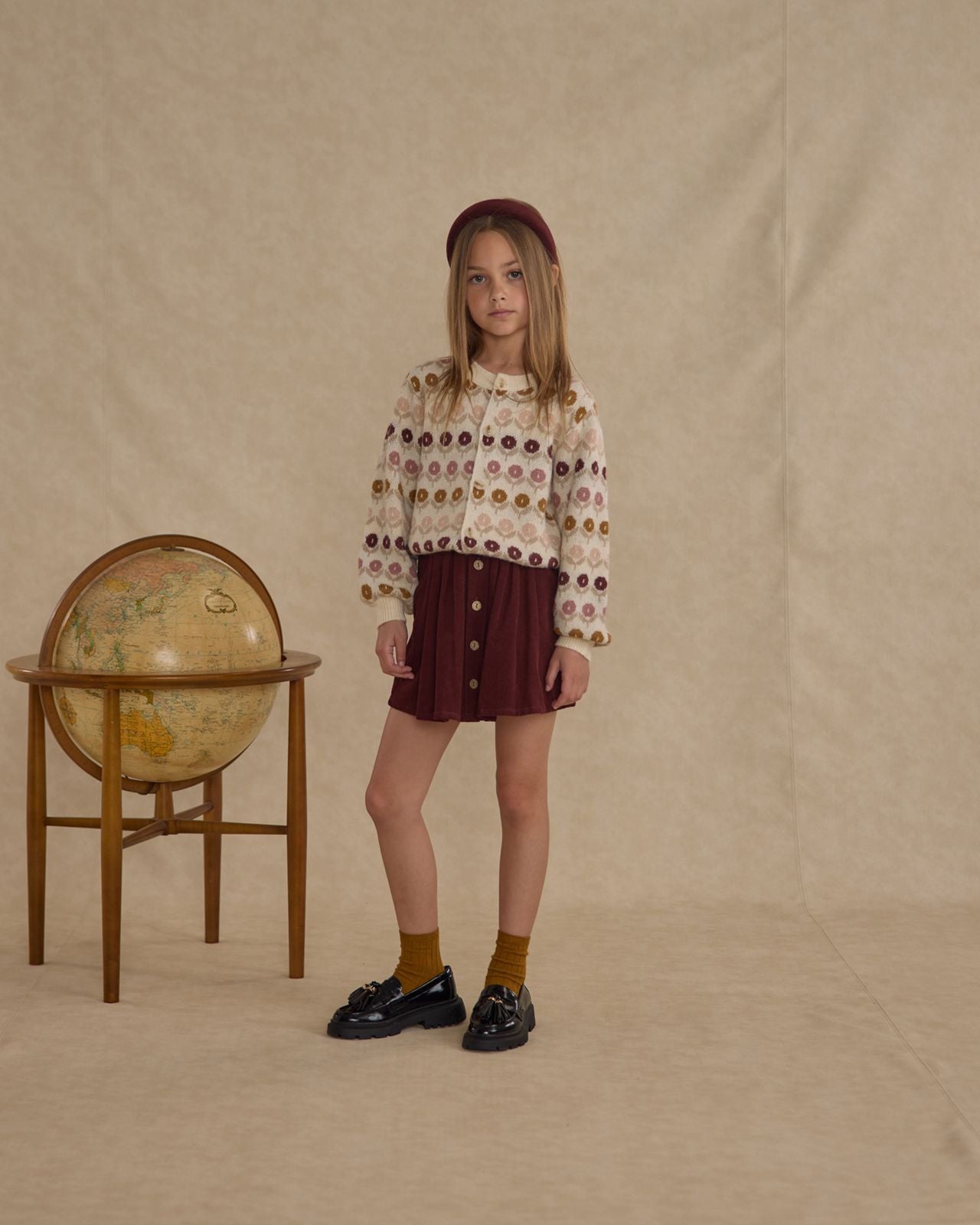 Floral Jacquard Cheyenne Cardigan
